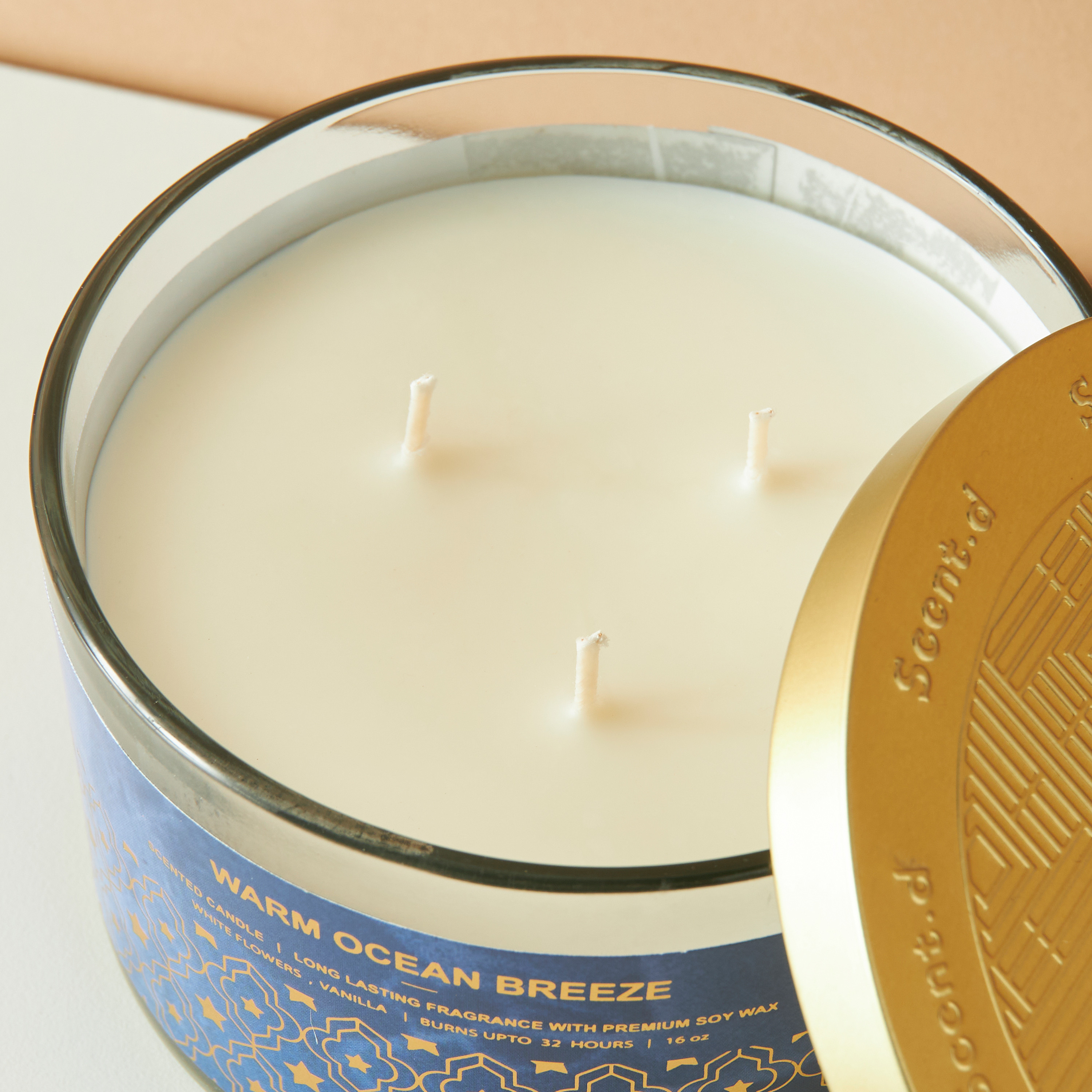 Scent.d Warm Ocean Breeze 3-Wick Jar Candle - 16 oz-household-homefragrance-candles-image-3