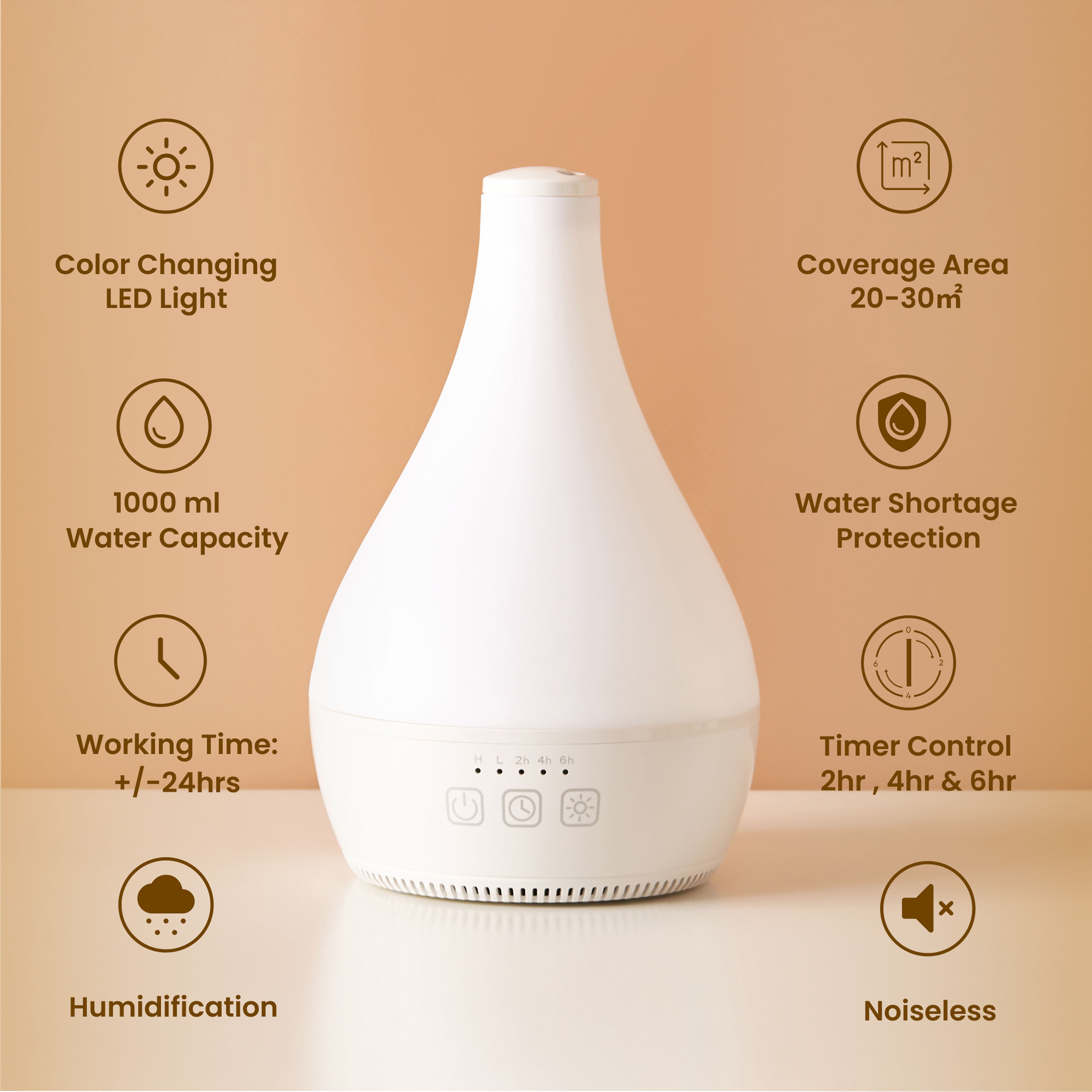 جهاز ترطيب عطري من داون - 1 لتر-household-homefragrance-airrevitalisersandhumidifiers-image-3