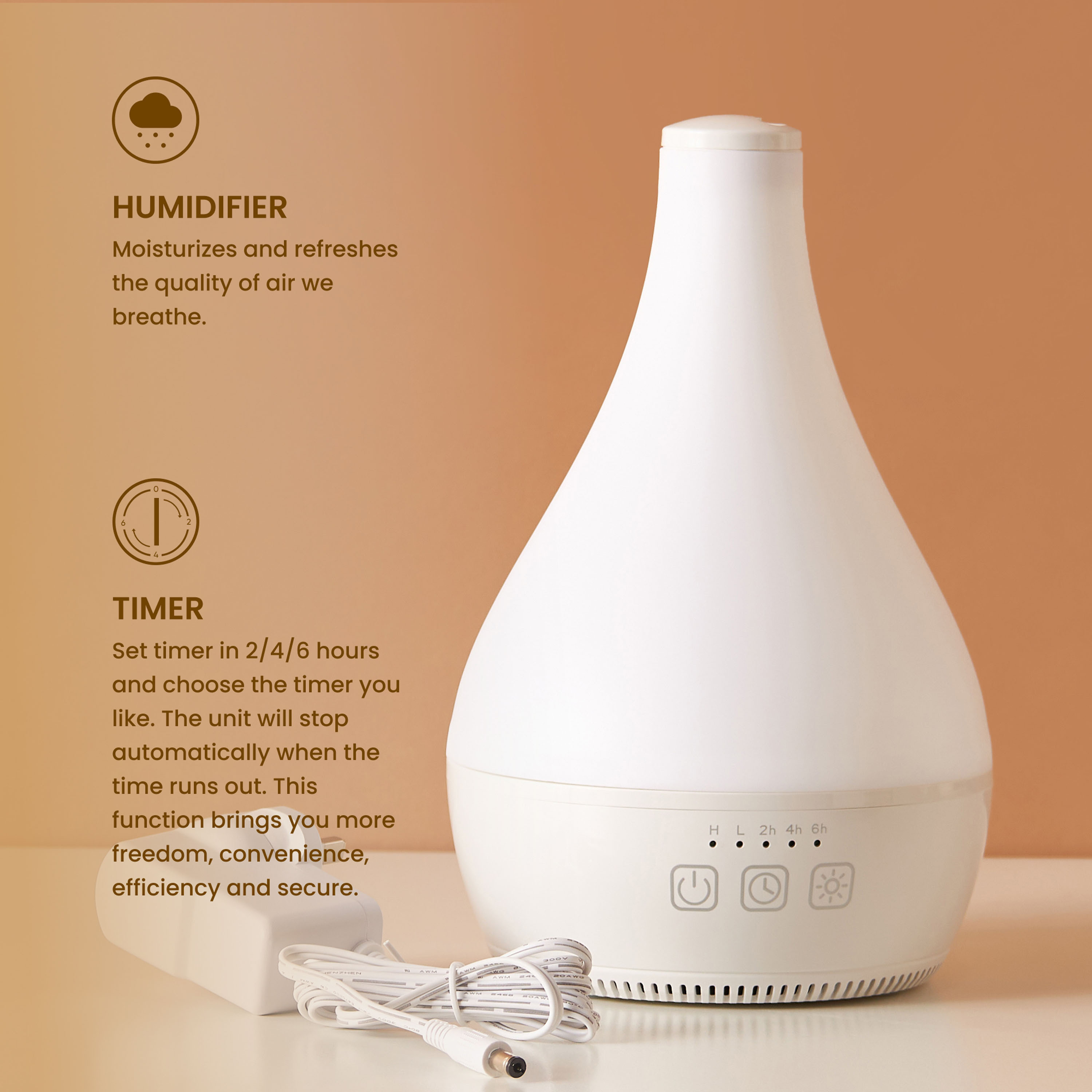 Dawn Aroma Humidifier - 1 L-household-homefragrance-airrevitalisersandhumidifiers-image-4