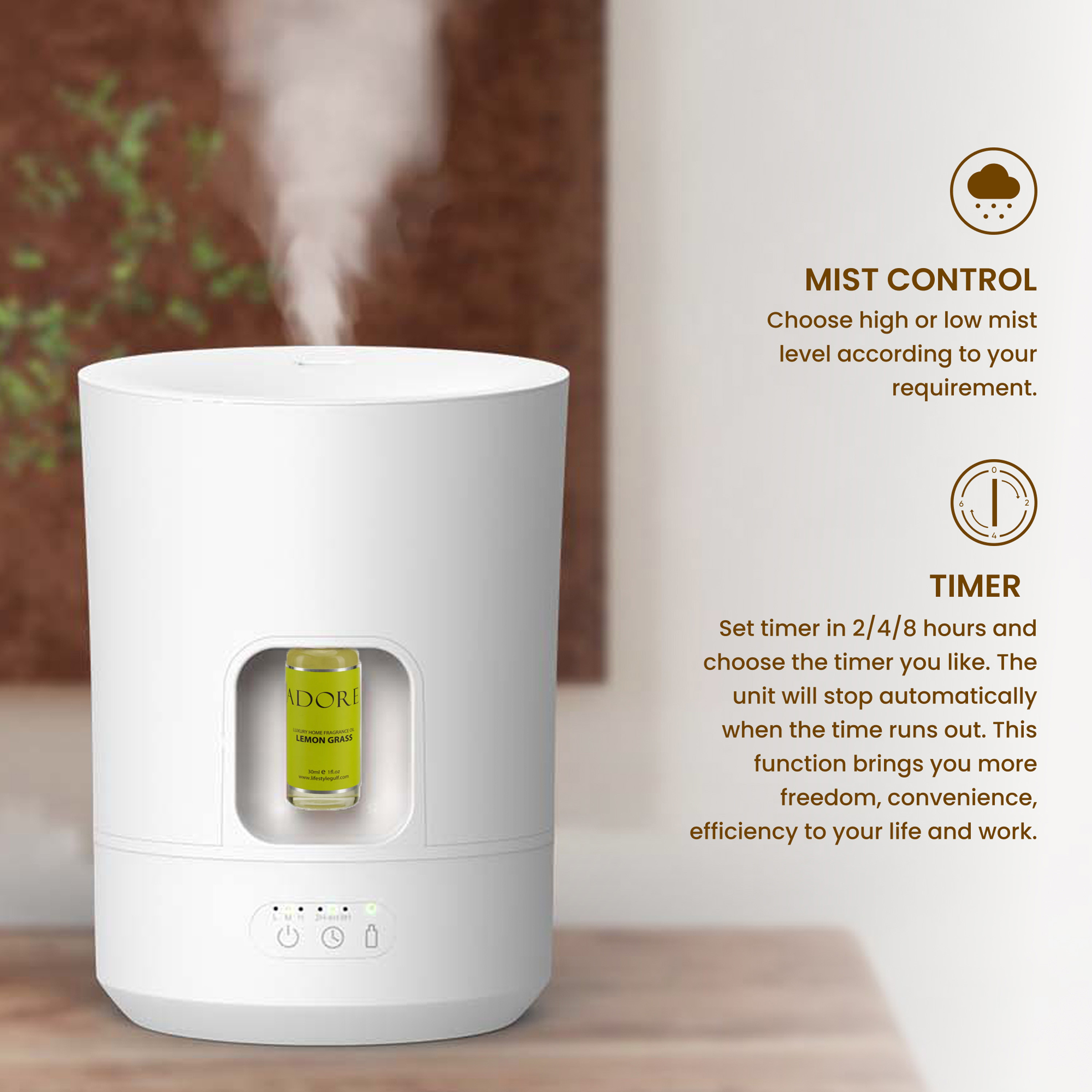 Haze Aroma Humidifier - 5 L-household-homefragrance-airrevitalisersandhumidifiers-image-3