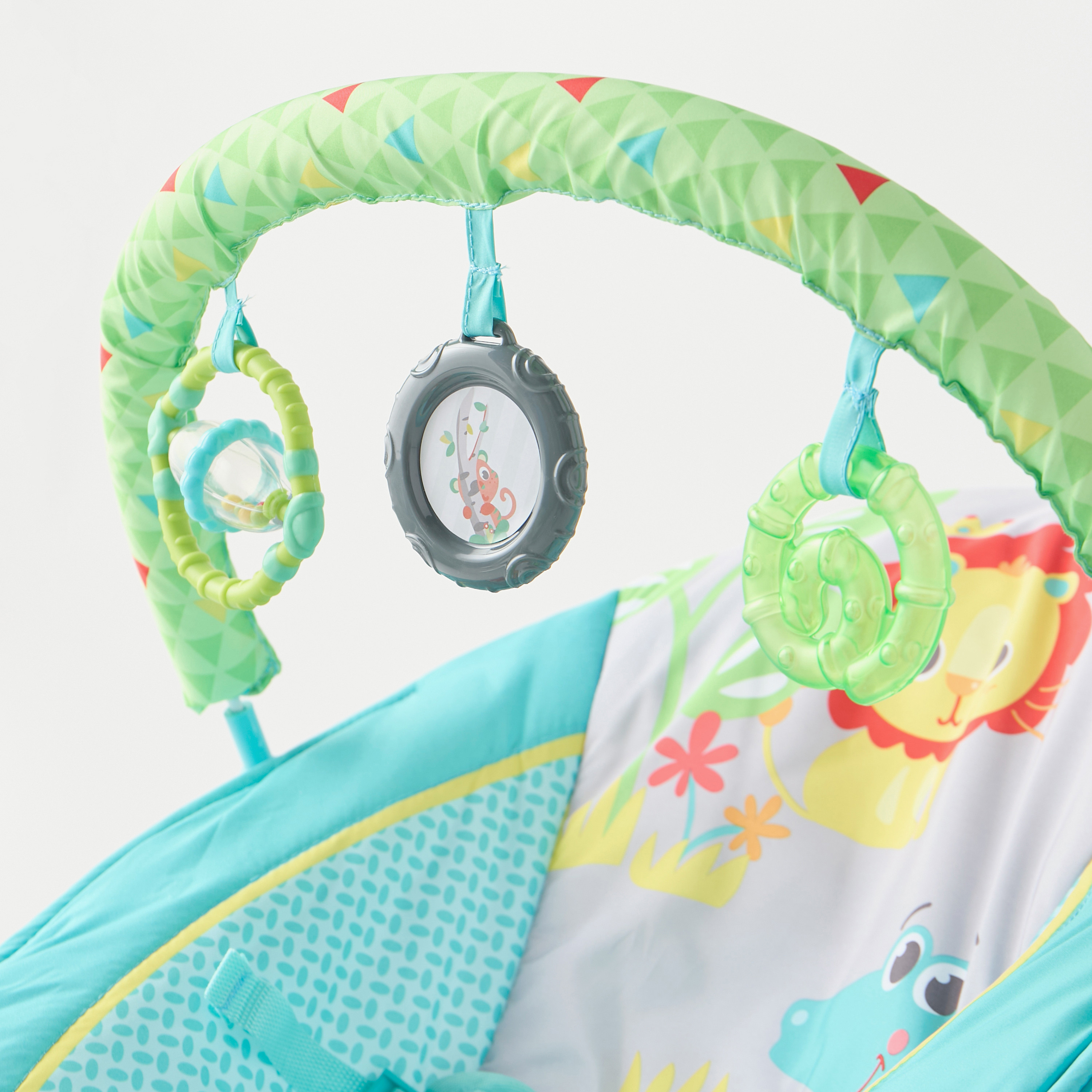 Juniors Graphic Print Zeke Baby Bouncer-baby-infantactivity-bouncers-image-7