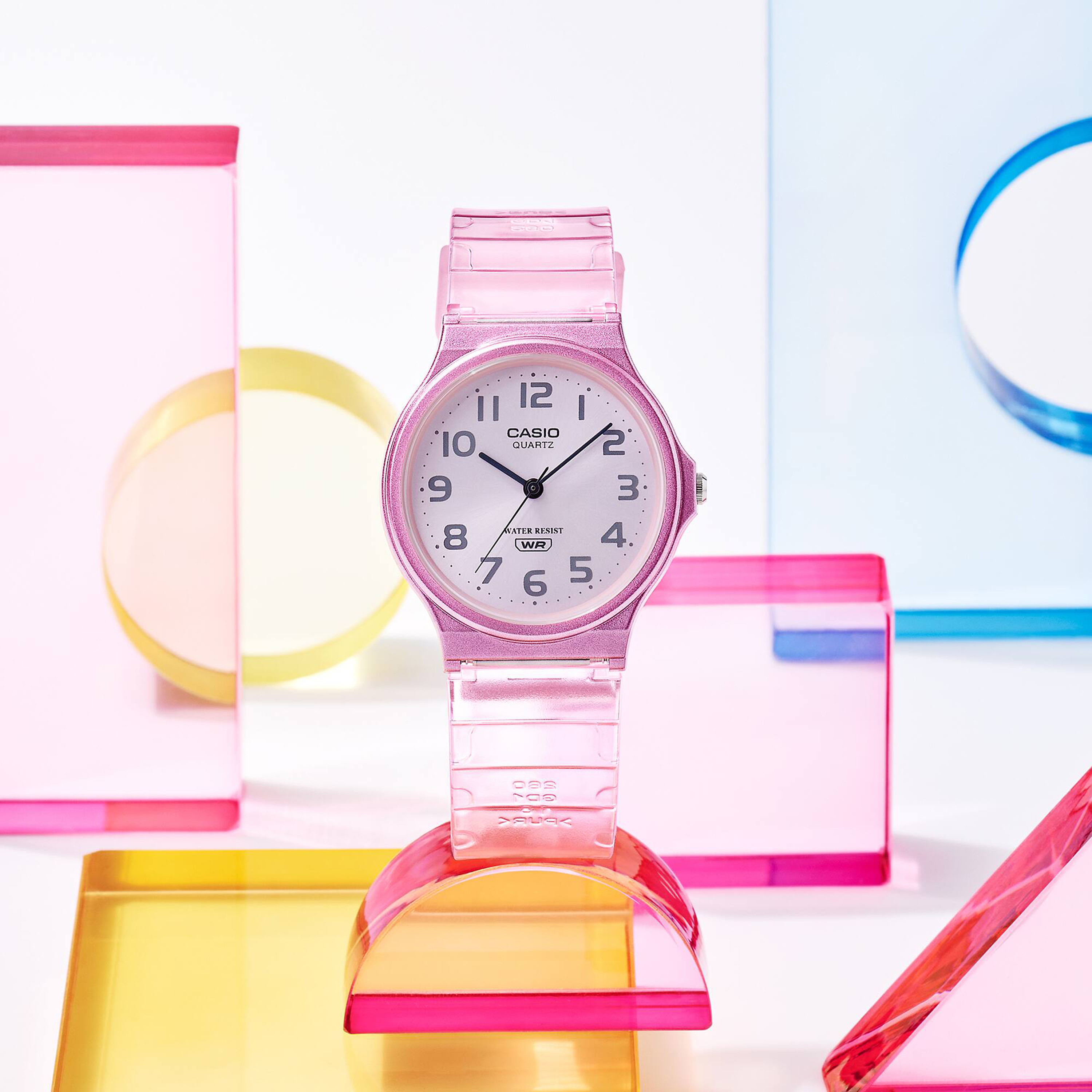 Casio Women's Pink Analog Silicone Strap Watch | MQ-24S-4BDF-women-watchesandjewellery-watches-image-3