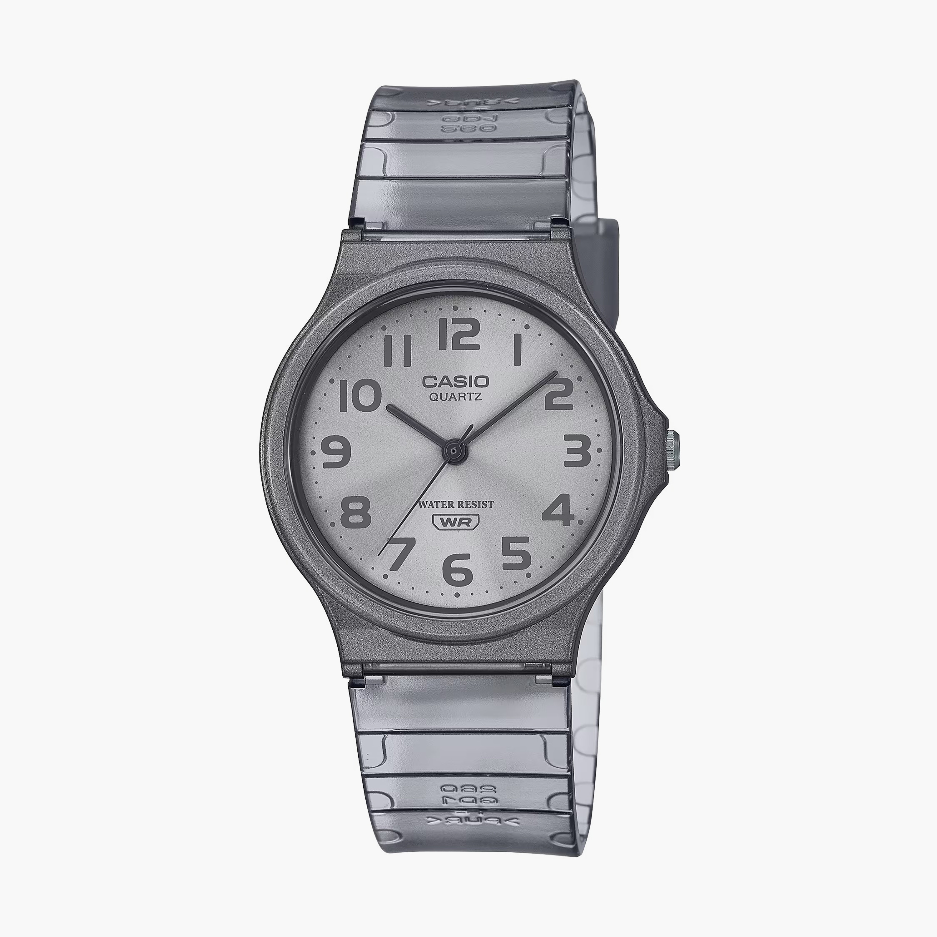 Casio Women's Transparent Analog Silicone Strap Watch | MQ-24S-8BDF | 35 MM-women-watchesandjewellery-watches-image-1