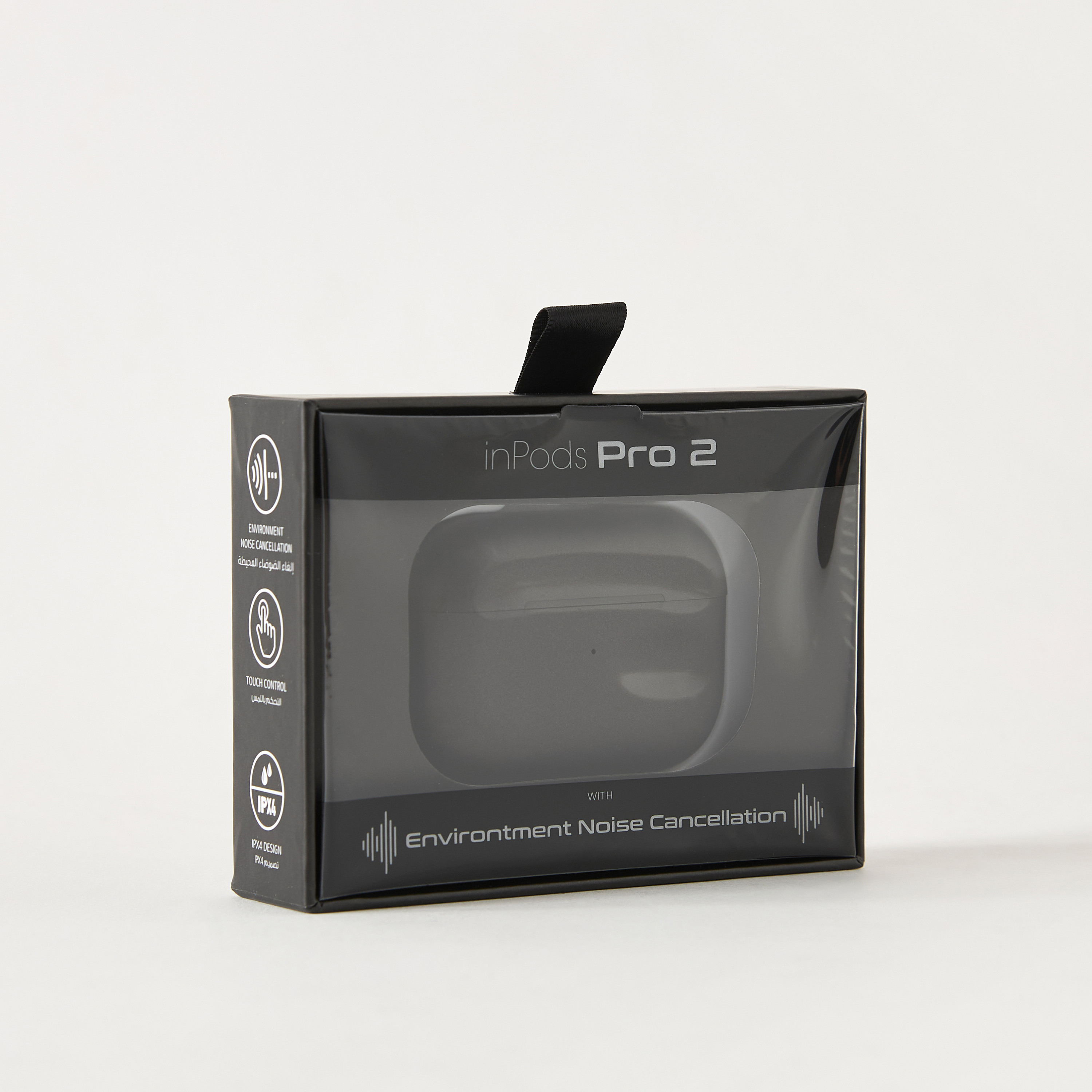 DOMA Inpods Pro 2 with Noise Cancellation - 6.23x4.55x2.3 cms-electronics-headphonesandearphones-image-8