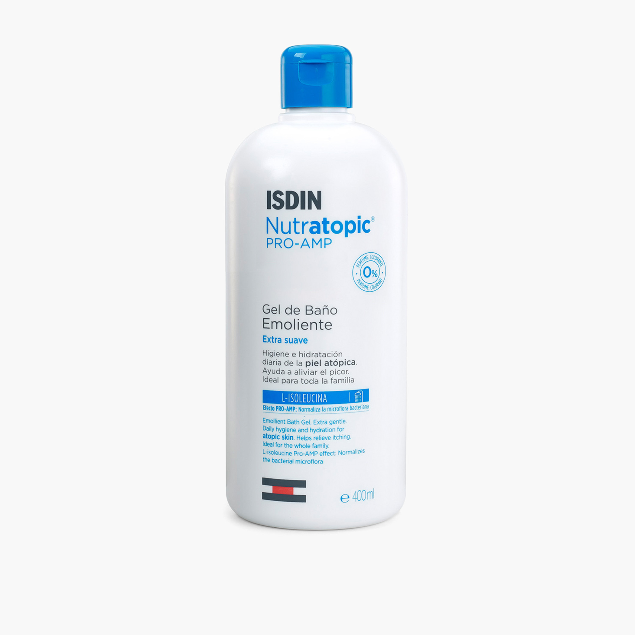 ISDIN Nutratopic Pro-Amp Bath Gel - 400 ml-beautyandpersonalcare-bathandbody-bathandshower-bodywash-image-1