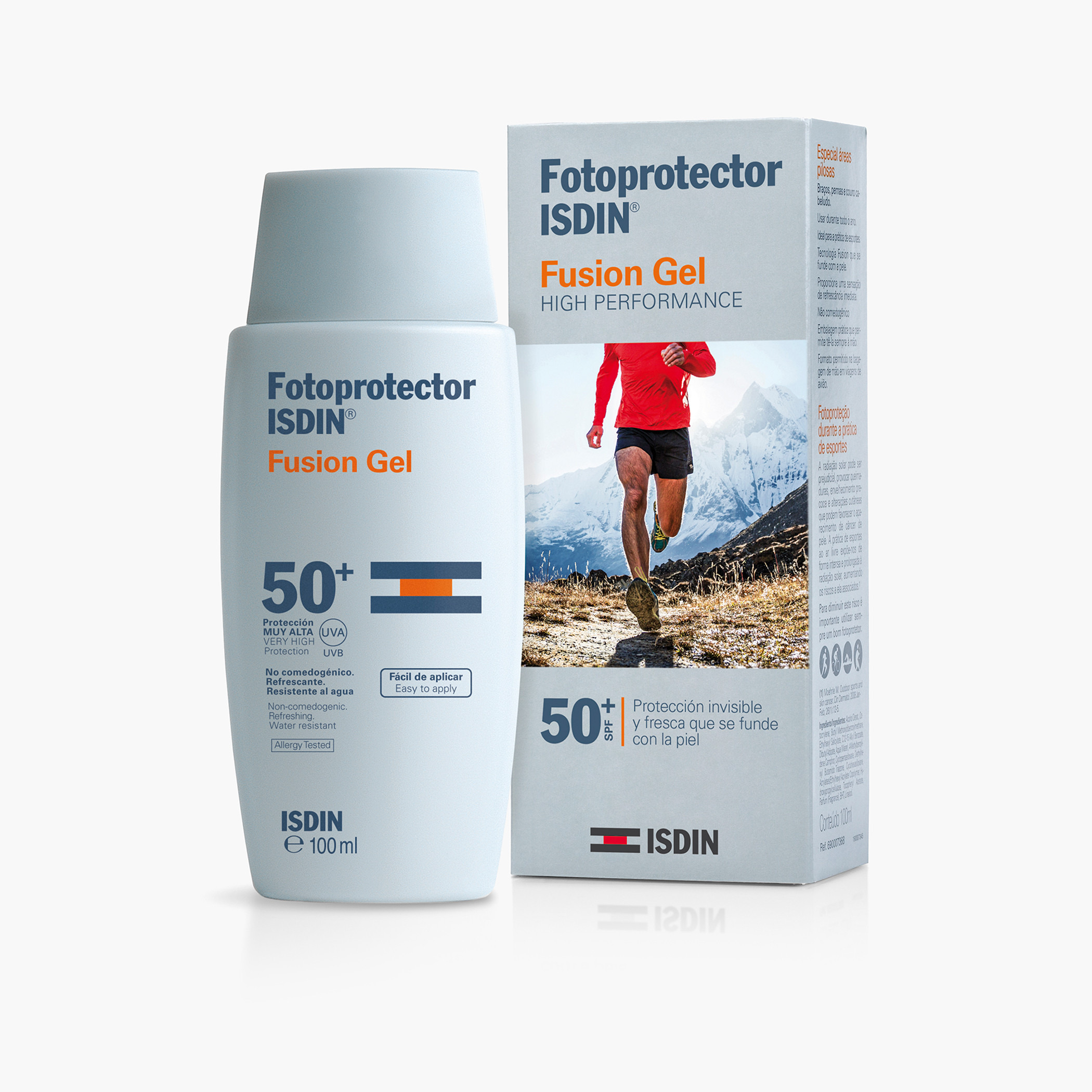 ISDIN Fotoprotector Fusion Gel SPF 50+ Sunscreen - 100 ml-beautyandpersonalcare-makeup-face-bbandcccreams-image-1