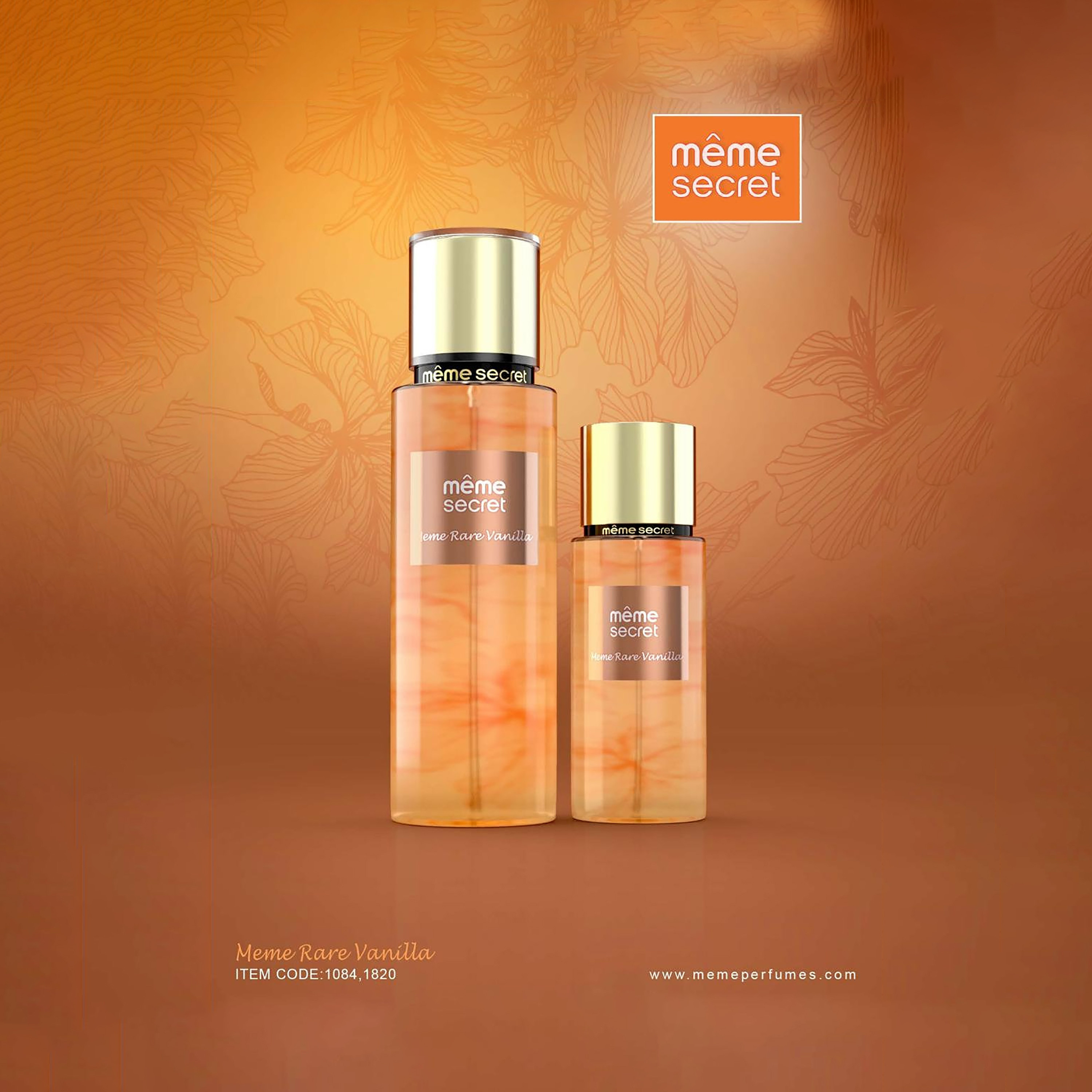 Meme Rare Vanilla Body Mist 250Ml-beautyandpersonalcare-skin-cleansers-tonerandmists-image-2