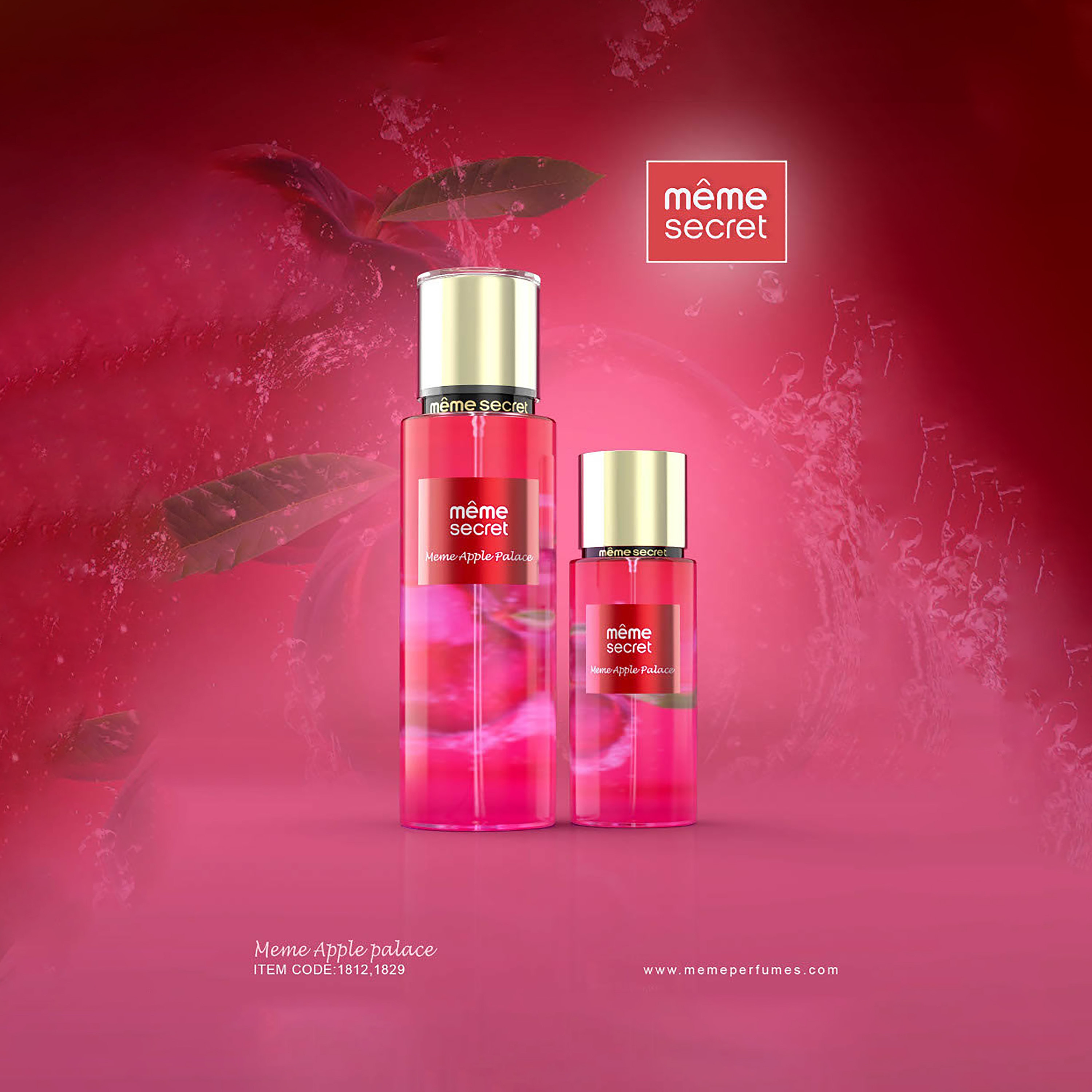 Meme Apple Palace Body Mist 250Ml-beautyandpersonalcare-skin-cleansers-tonerandmists-image-2