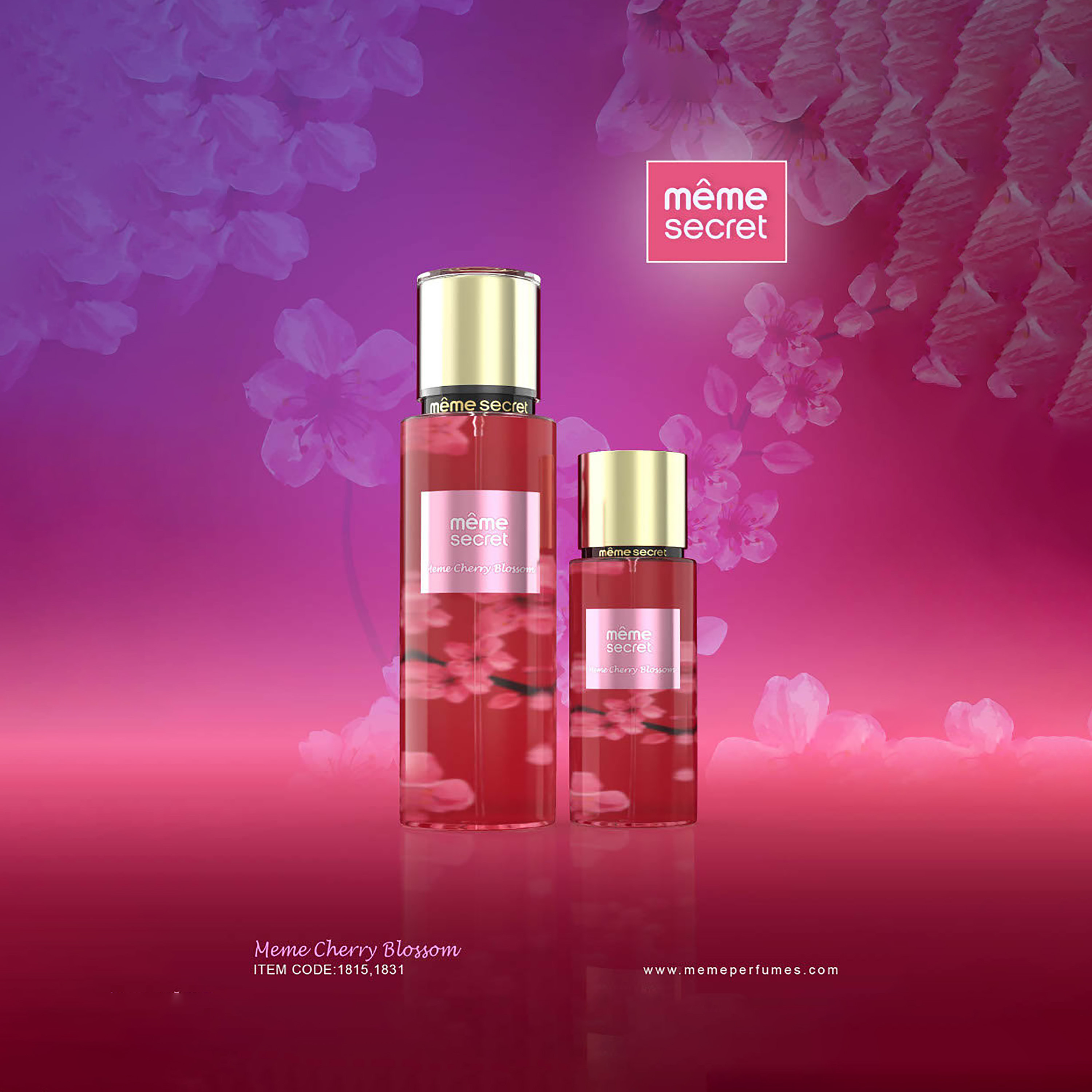 Meme Cherry Body Mist 250Ml-beautyandpersonalcare-skin-cleansers-tonerandmists-image-2