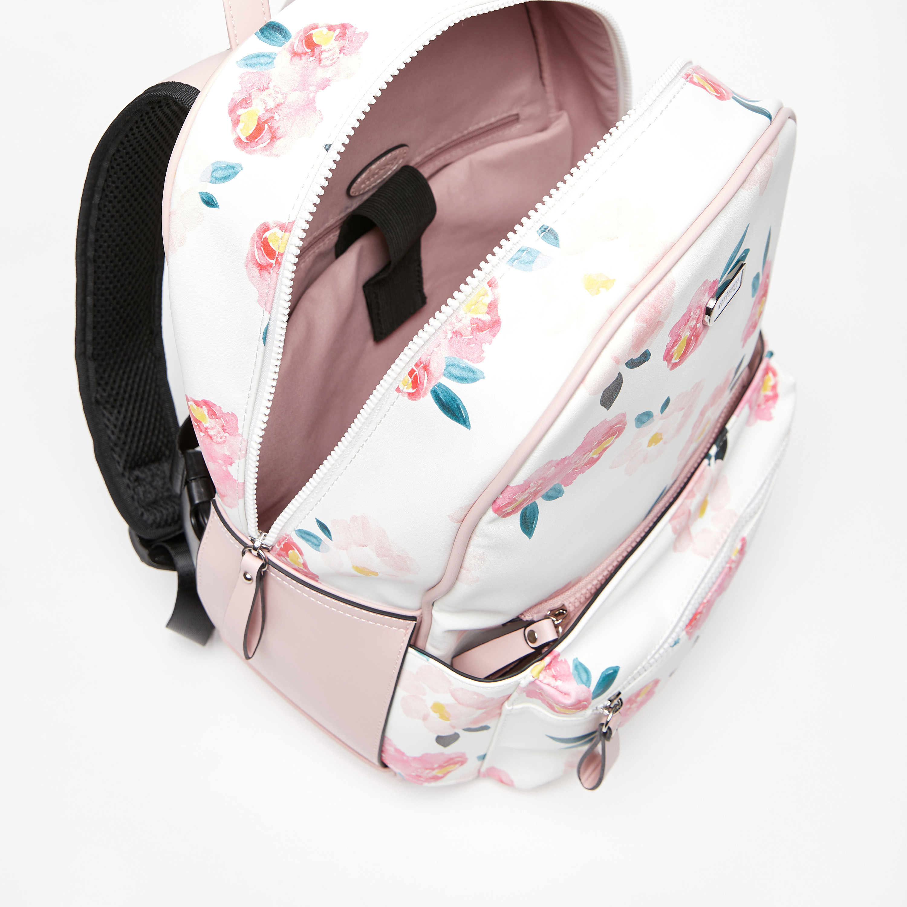 Buy Missy Floral Print Backpack Splash UAE