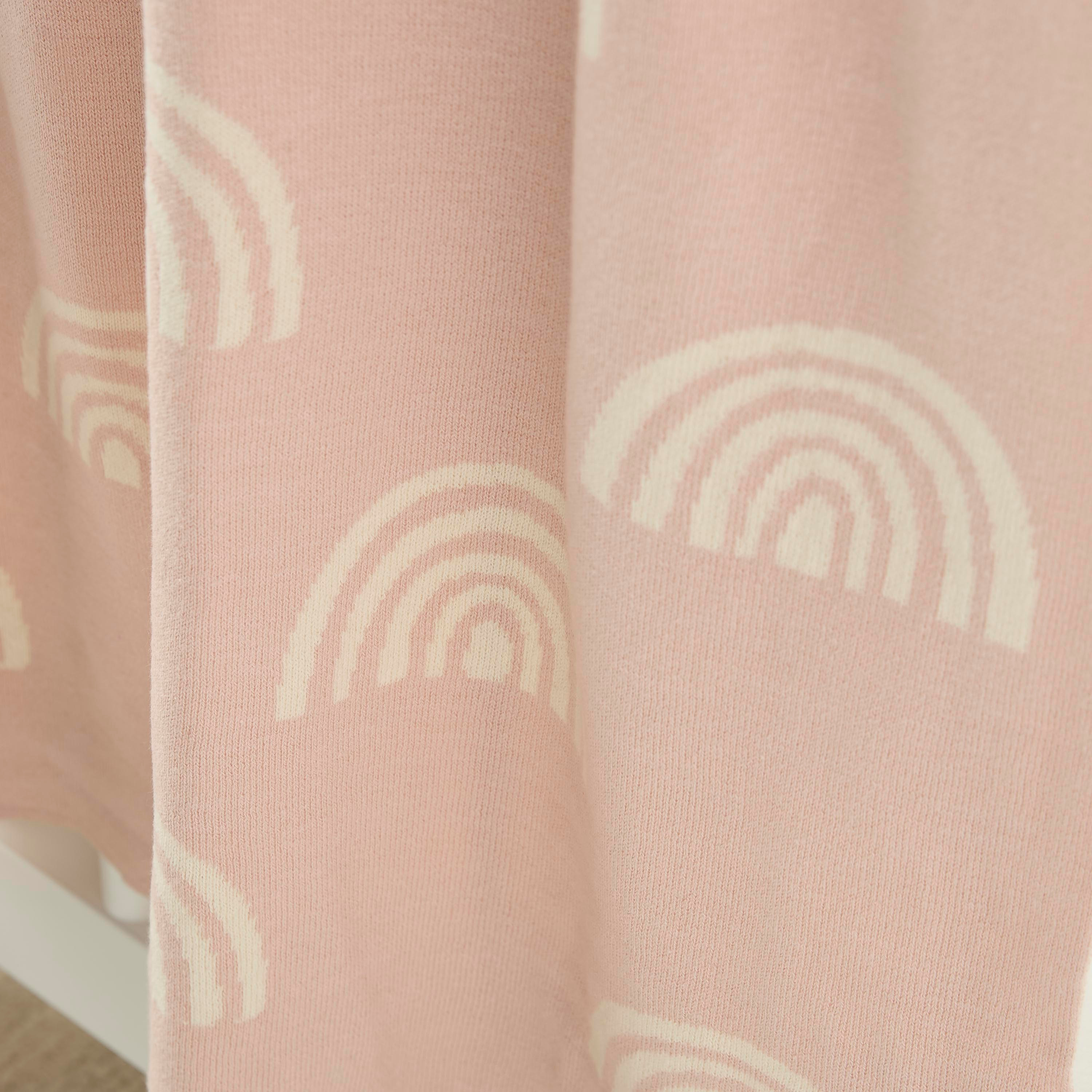 Juniors Ark Print Jacquard Throw - 80x100 cm-baby-nursery-blanketsandswaddles-blanketsandquilts-image-2