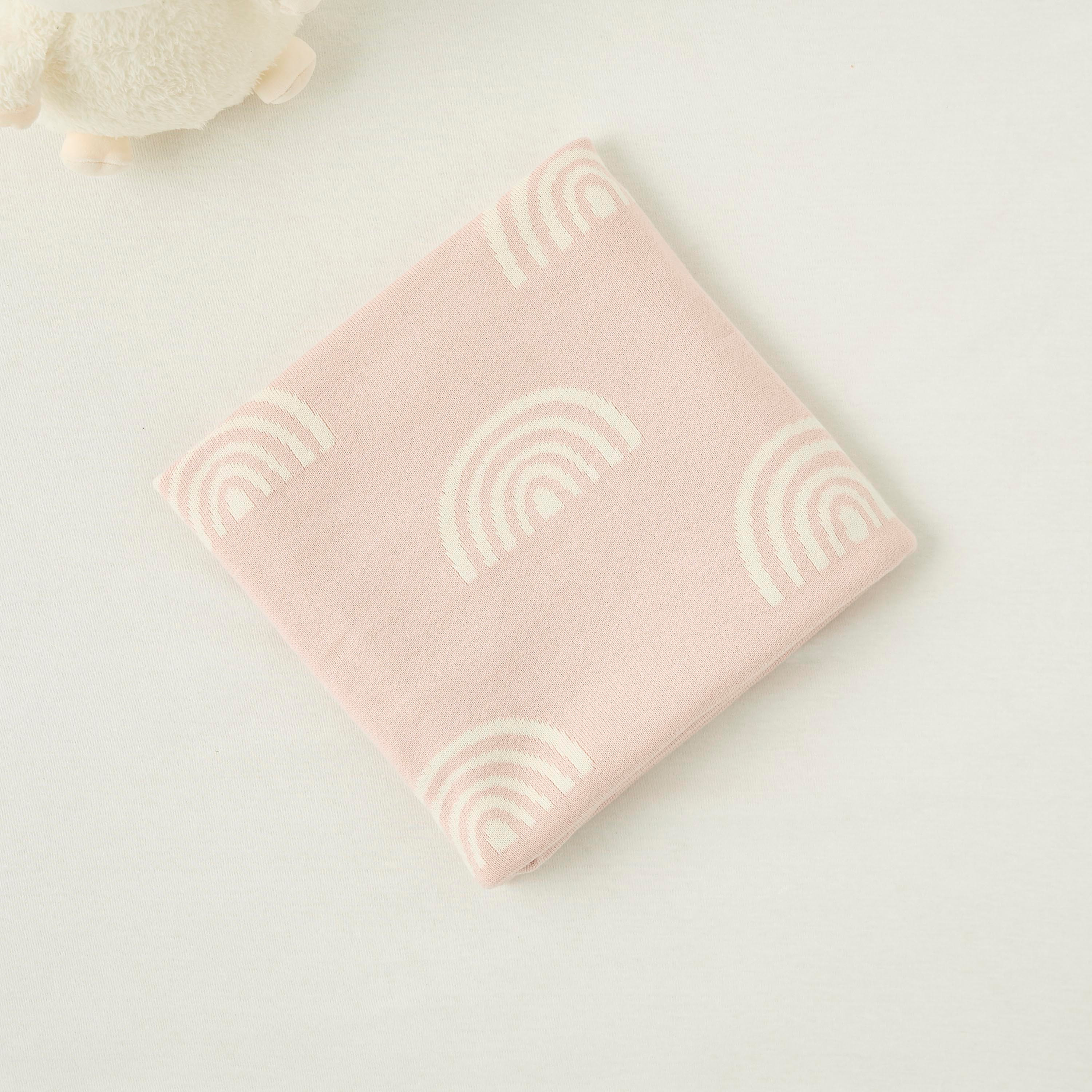 Juniors Ark Print Jacquard Throw - 80x100 cm-baby-nursery-blanketsandswaddles-blanketsandquilts-image-4