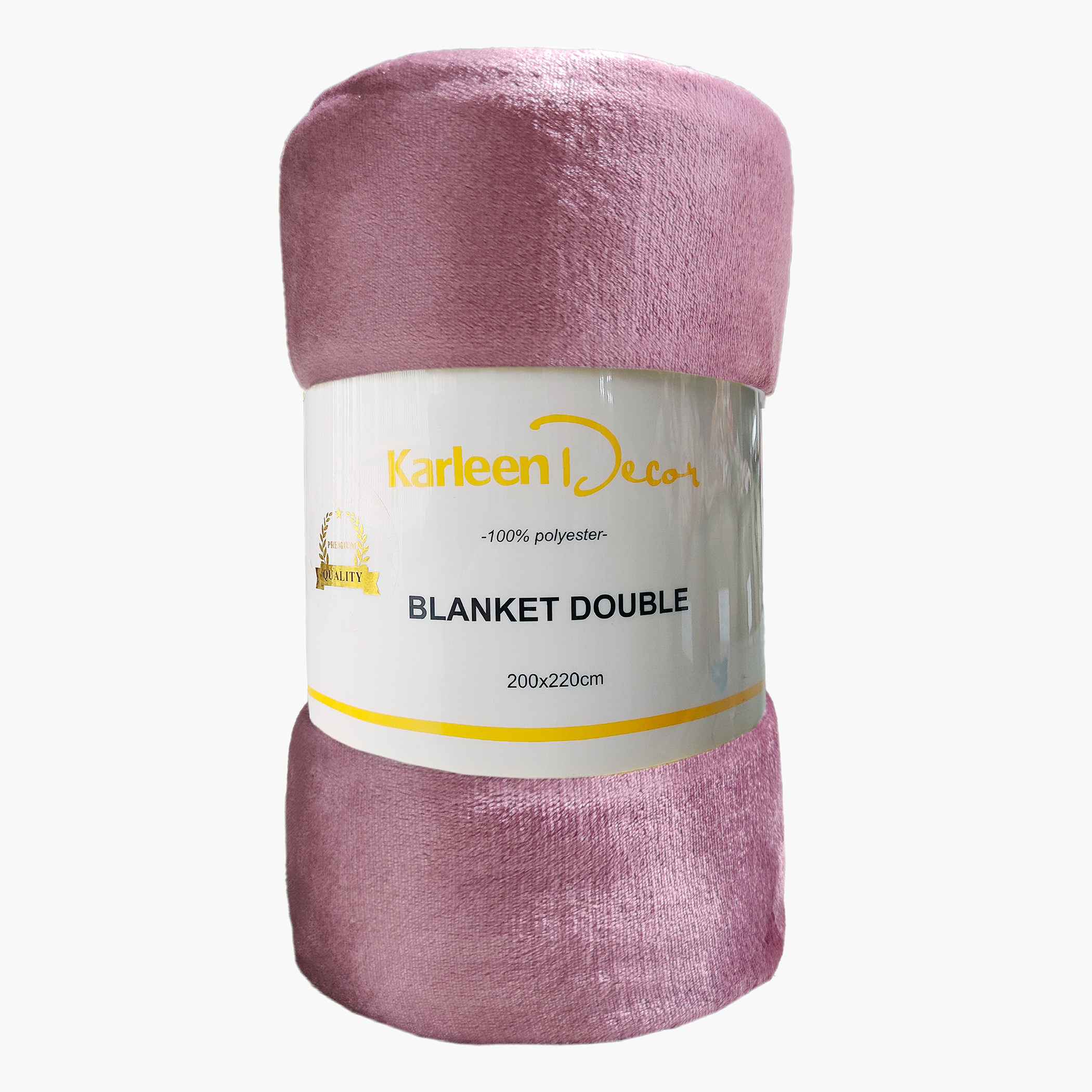 بطانية فلانيل من كارلين ديكور - 200x220 سم-household-bedding-blankets-image-1