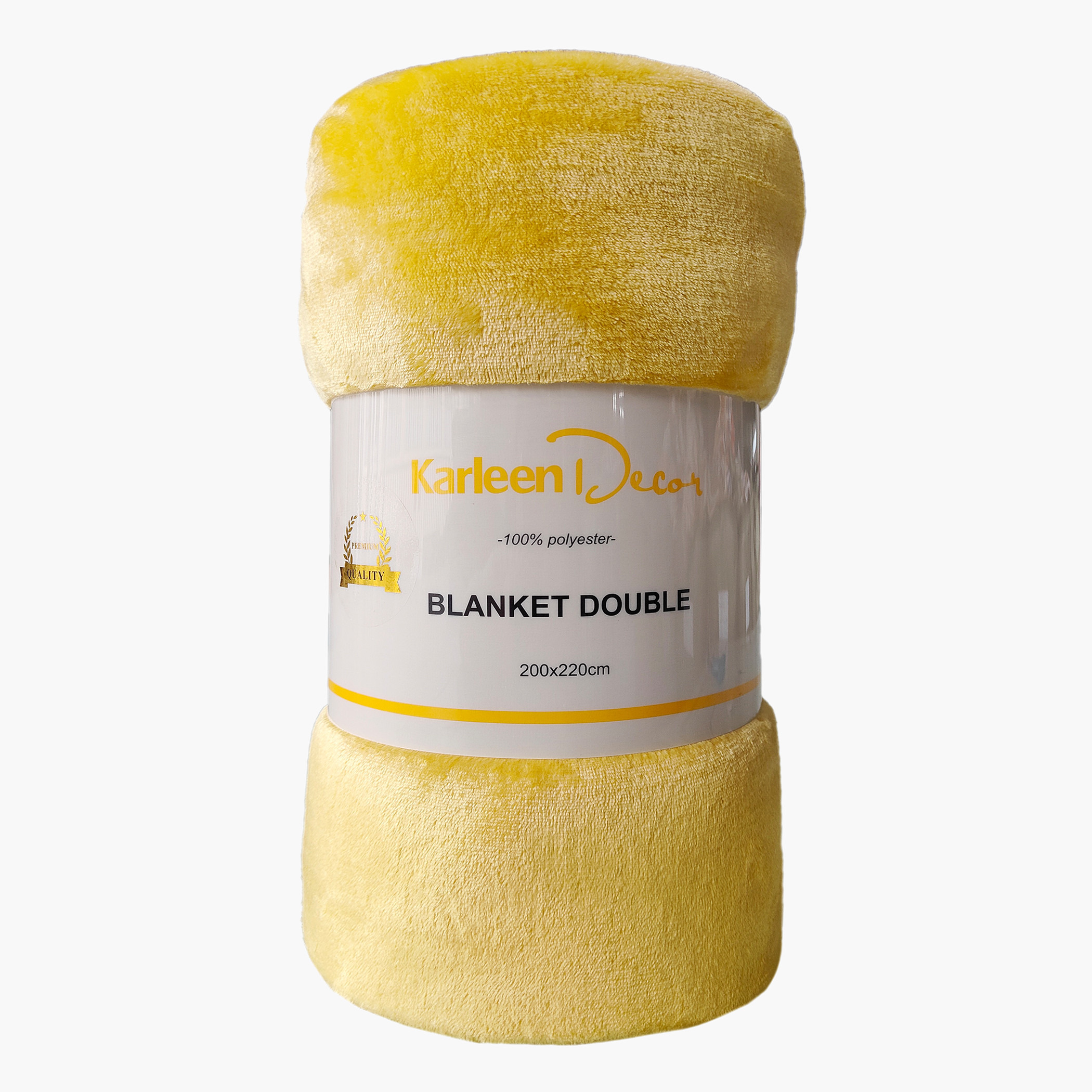 بطانية فلانيل بارزة الملمس كارلين ديكور - 200x220 سم-household-bedding-blankets-image-1
