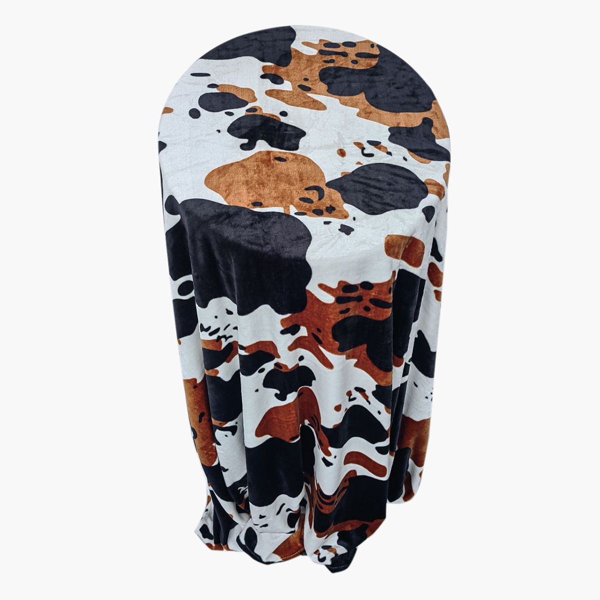 بطانية فلانيل بطبعات تجريدية من كارلين ديكور - 220x240 سم-household-bedding-blankets-image-1