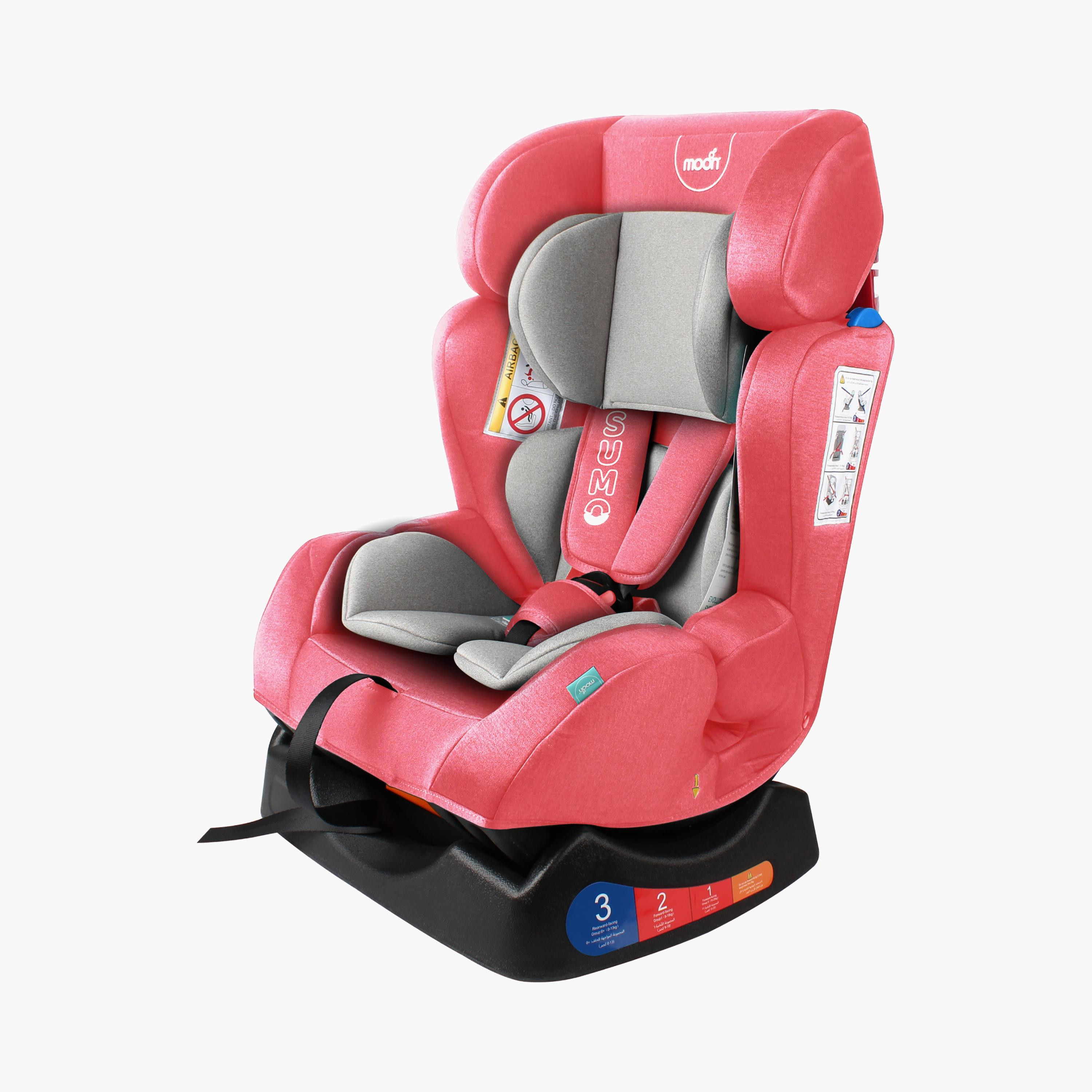 Moon Sumo Baby/Infant Car Seat (Group 0, 1, 2), Pink-baby-gear-carseats-image-1