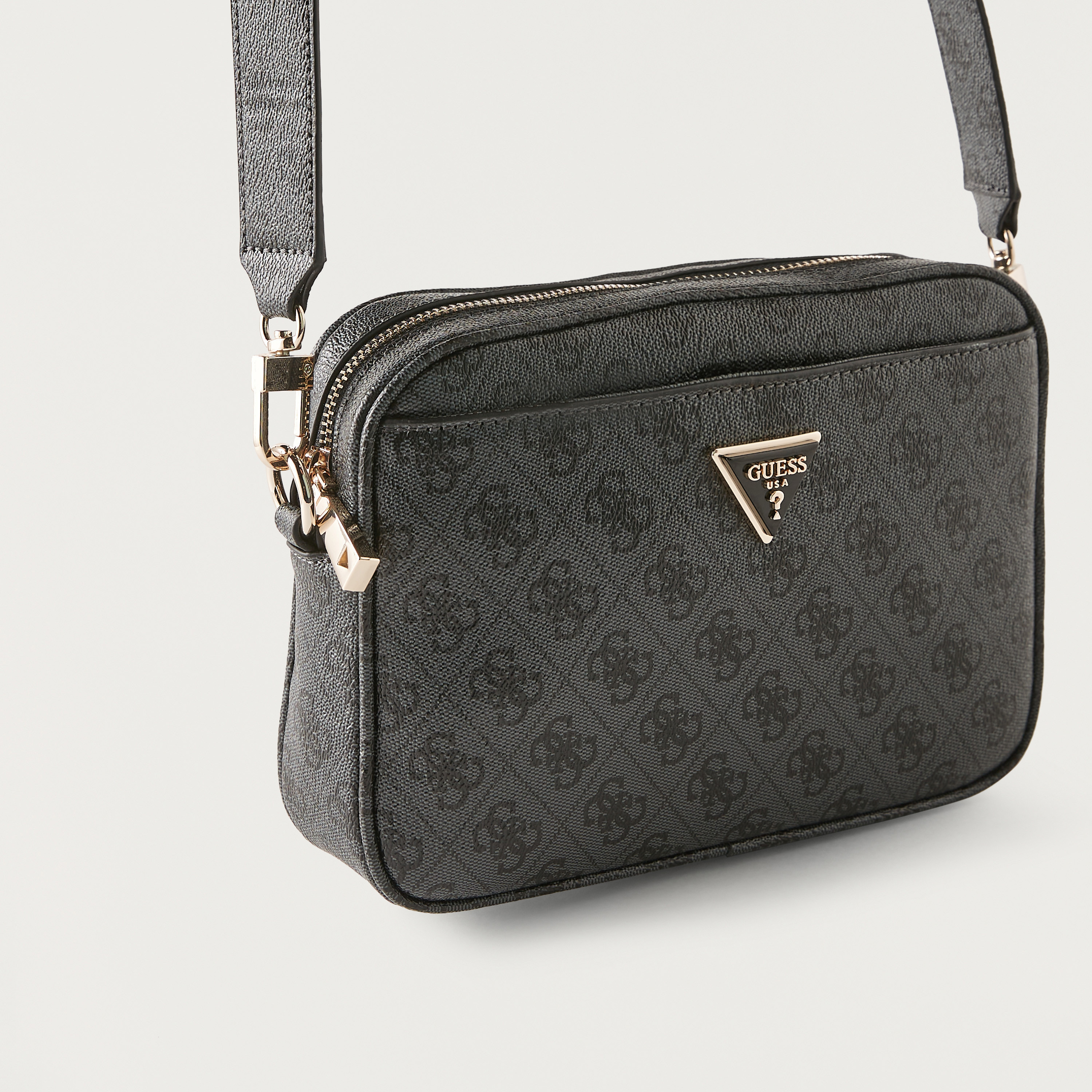 شنطة كروس بودي بحزام سلسلة وسحاب إغلاق وطبعات مونوجرام من جيس-women-bagsandwallets-handbags-image-3