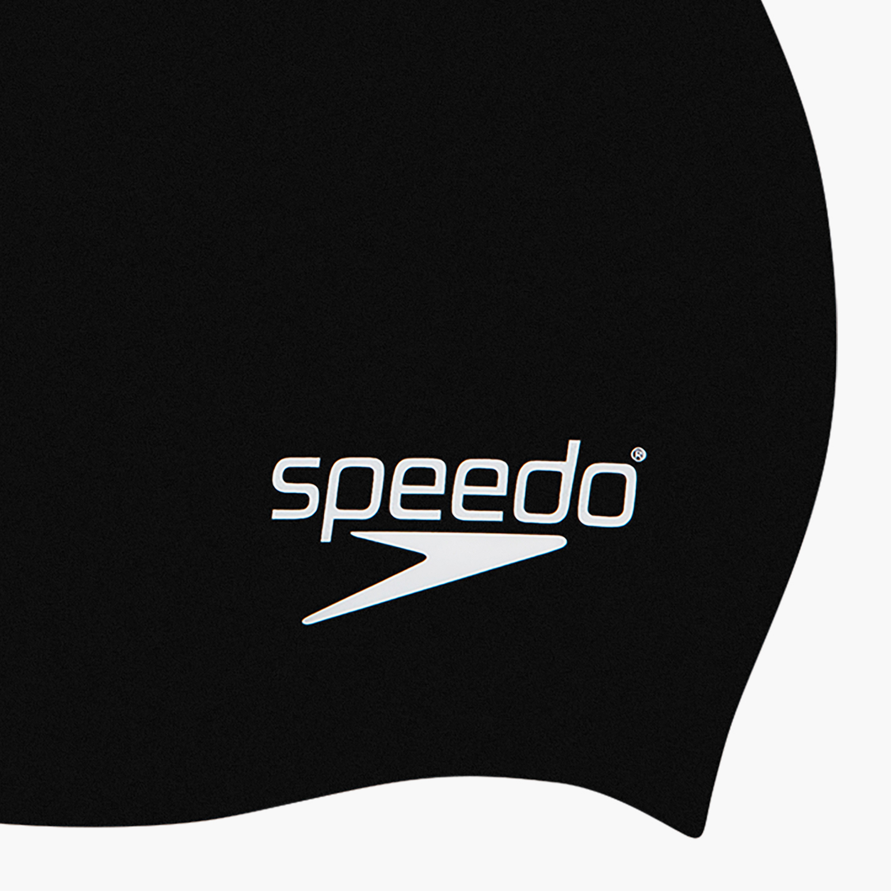 Speedo Swimming Cap Kids Black-sports-gear-swimming-girl-image-2