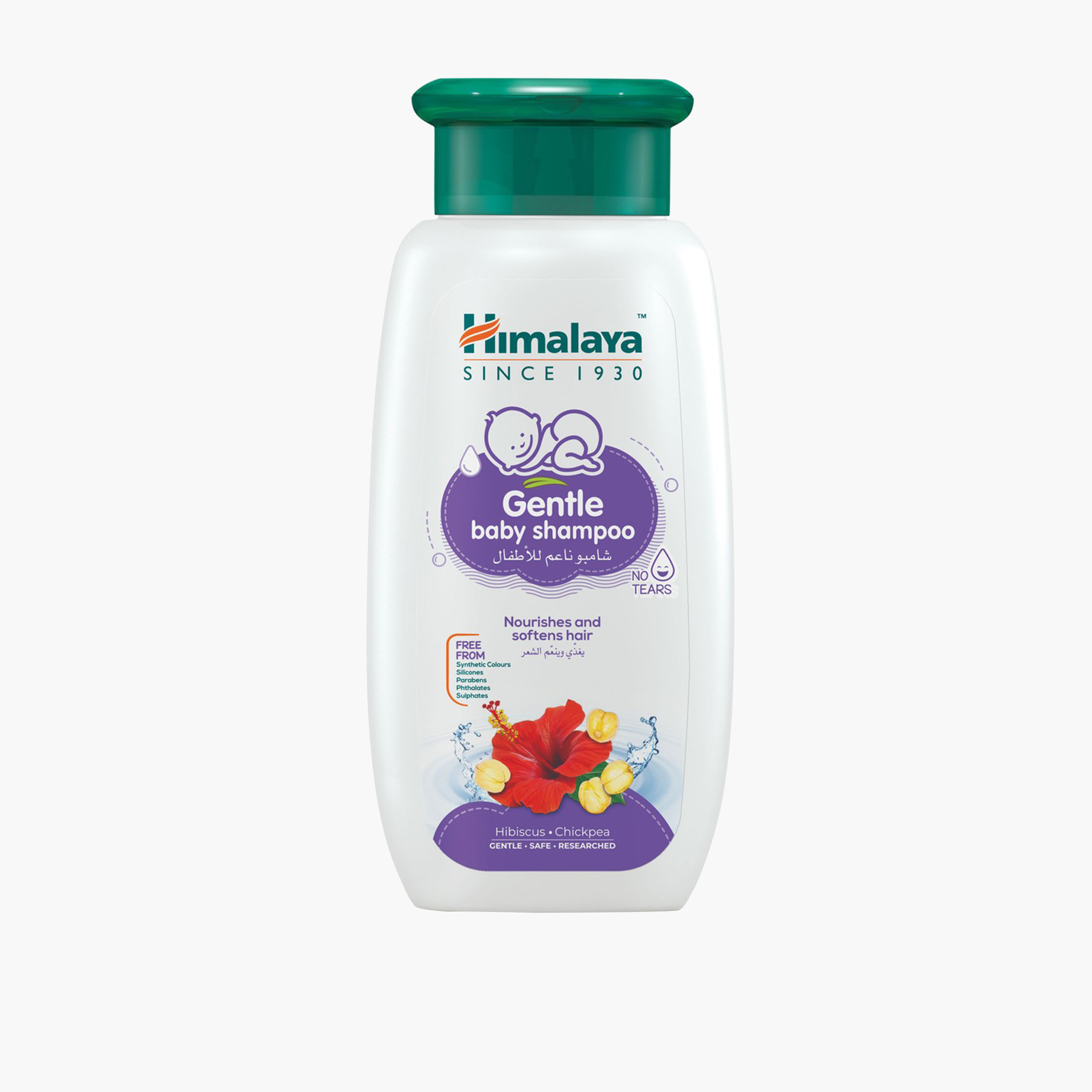 Himalaya Hibiscus and Chickpea Gentle Baby Shampoo - 400 ml-baby-bathandcare-hairbodyskincare-image-1