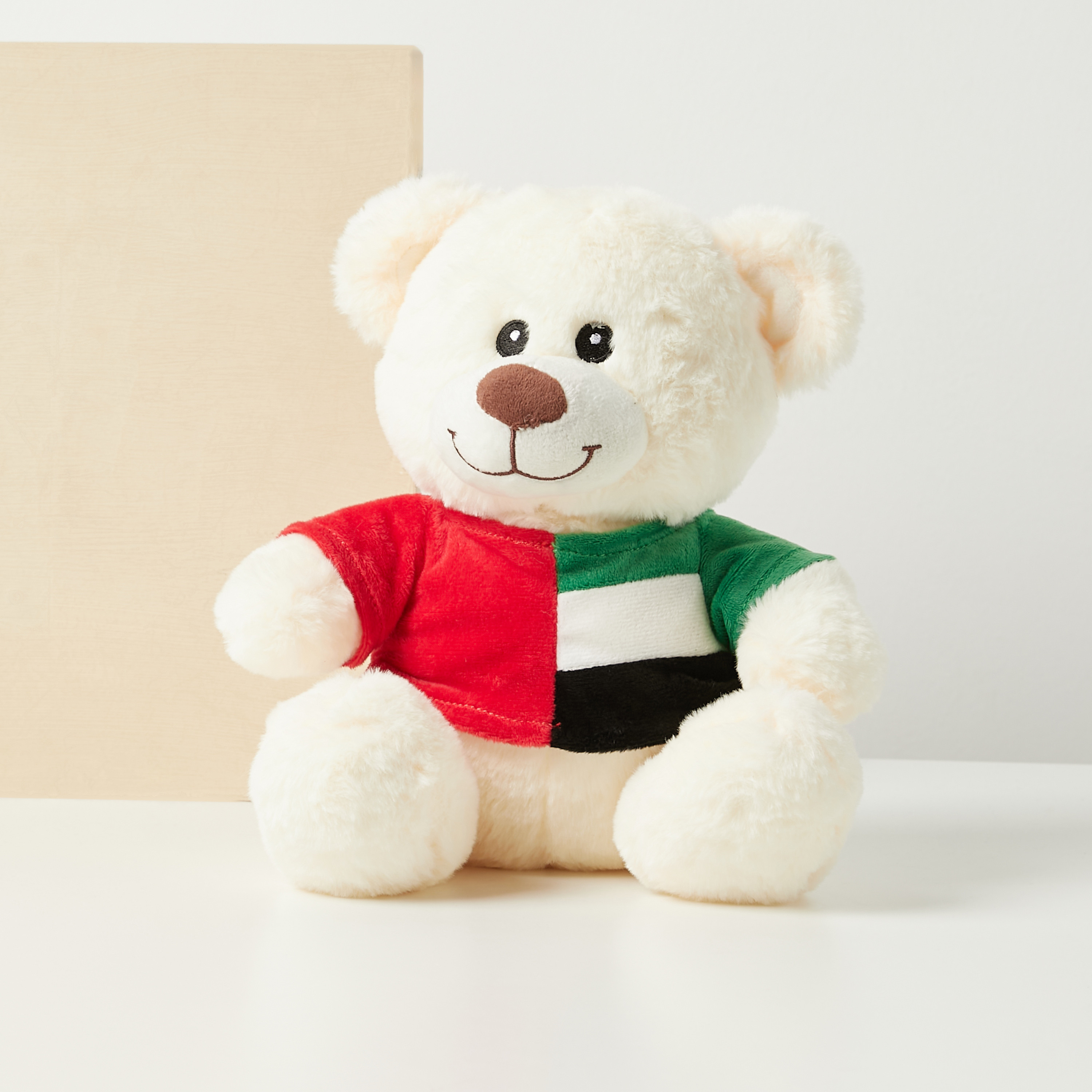 Cuddles UAE National Day Print Shirt Bear Soft Toy