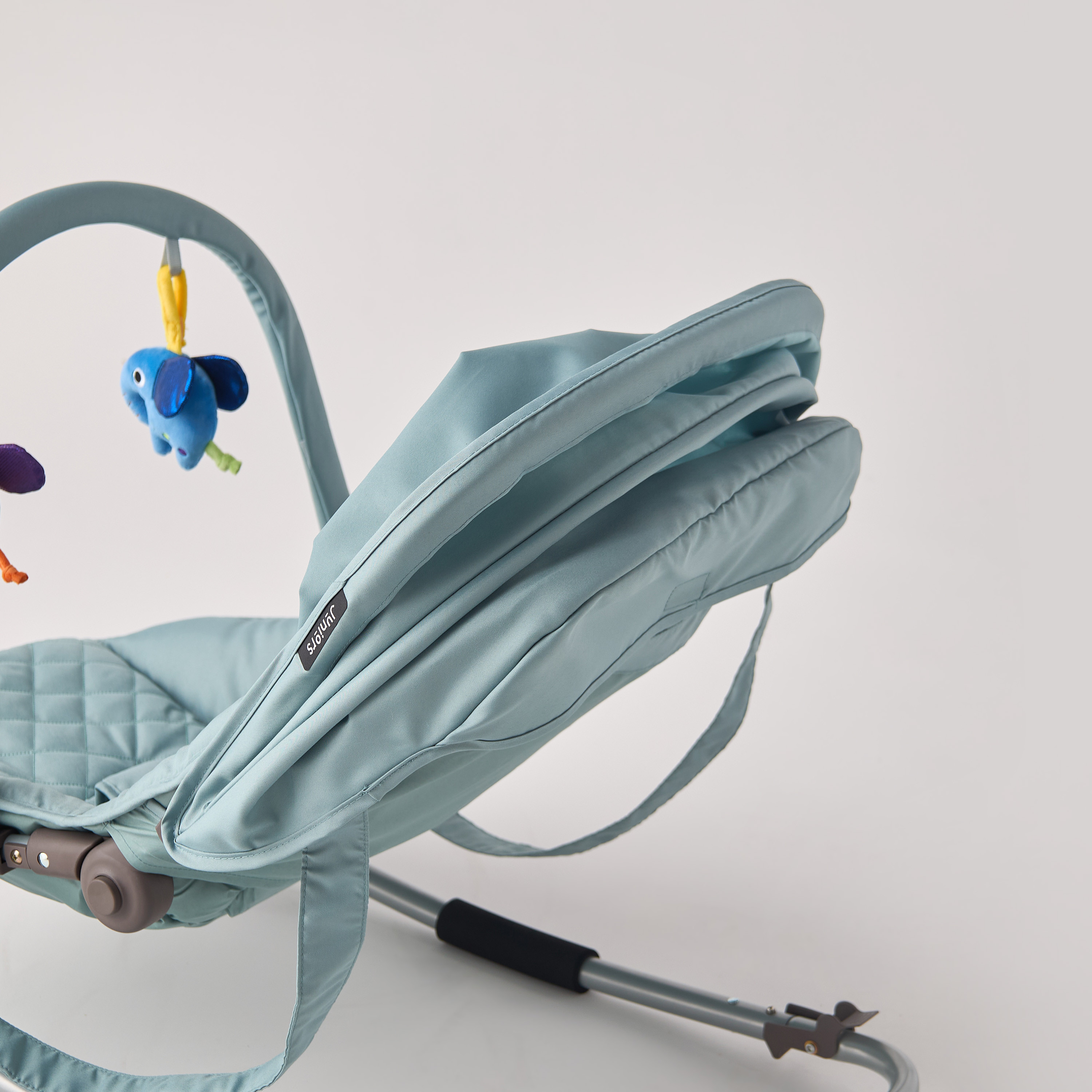 كرسي هزاز مع مظلة وحامل ألعاب كورال من جونيورز-baby-infantactivity-rockers-image-5