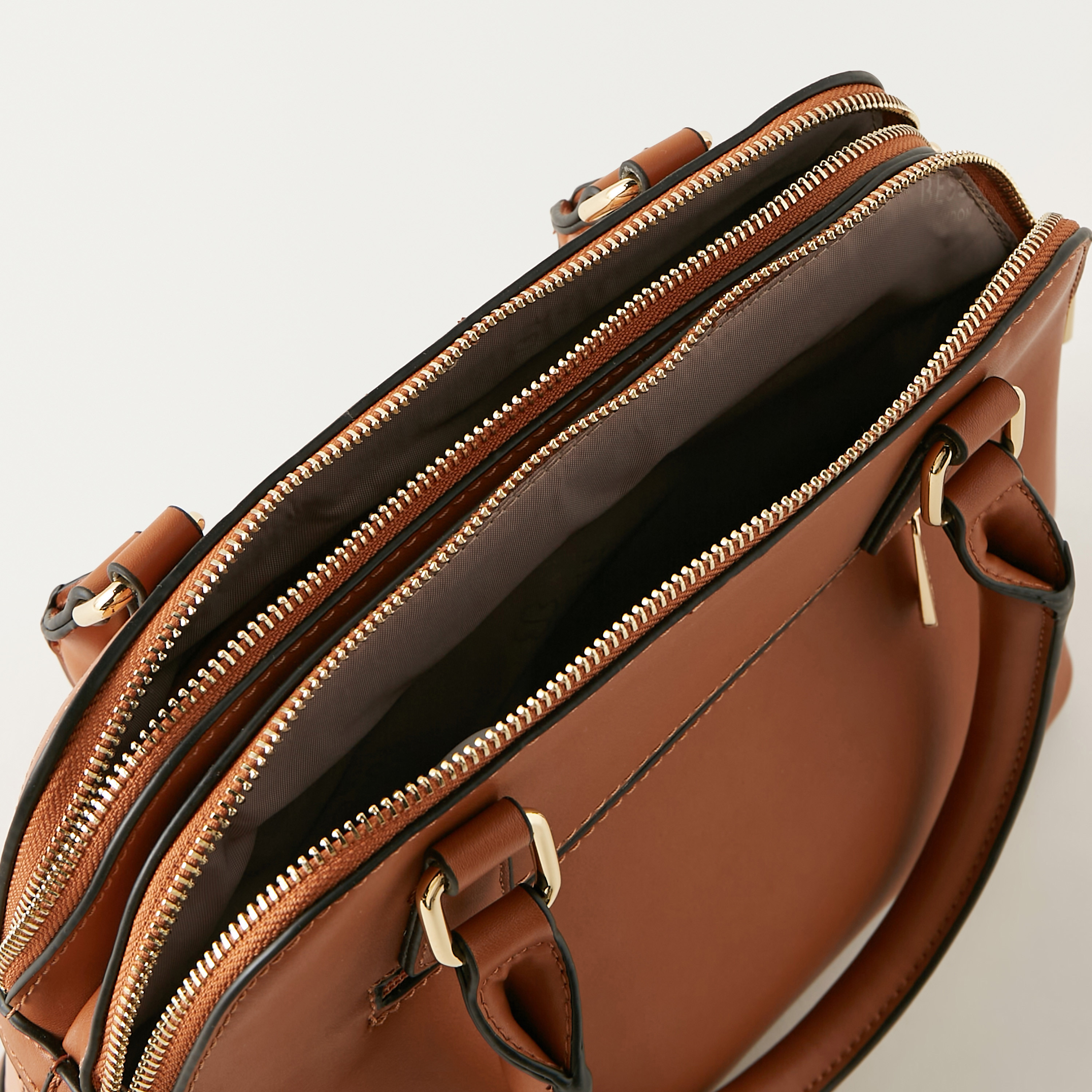 Bessie London Monogram Embossed Tote Bag-women-bagsandwallets-handbags-image-6