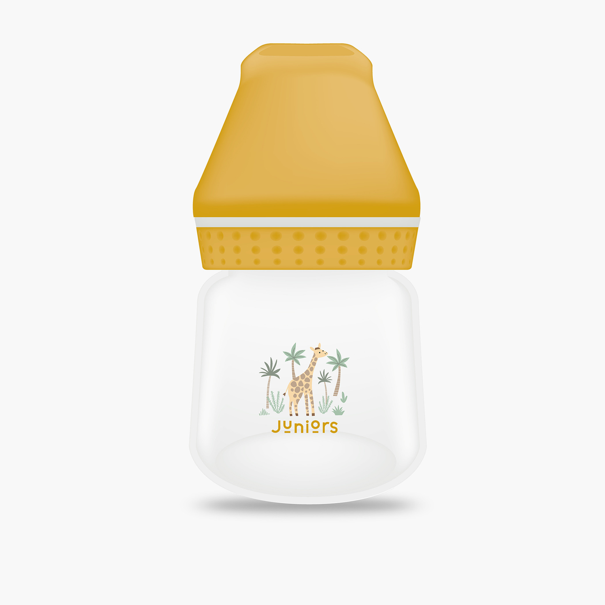 Juniors Elephant Print Feeding Bottle - 60 ml-baby-feeding-feedingbottles-bottlesandteats-image-1