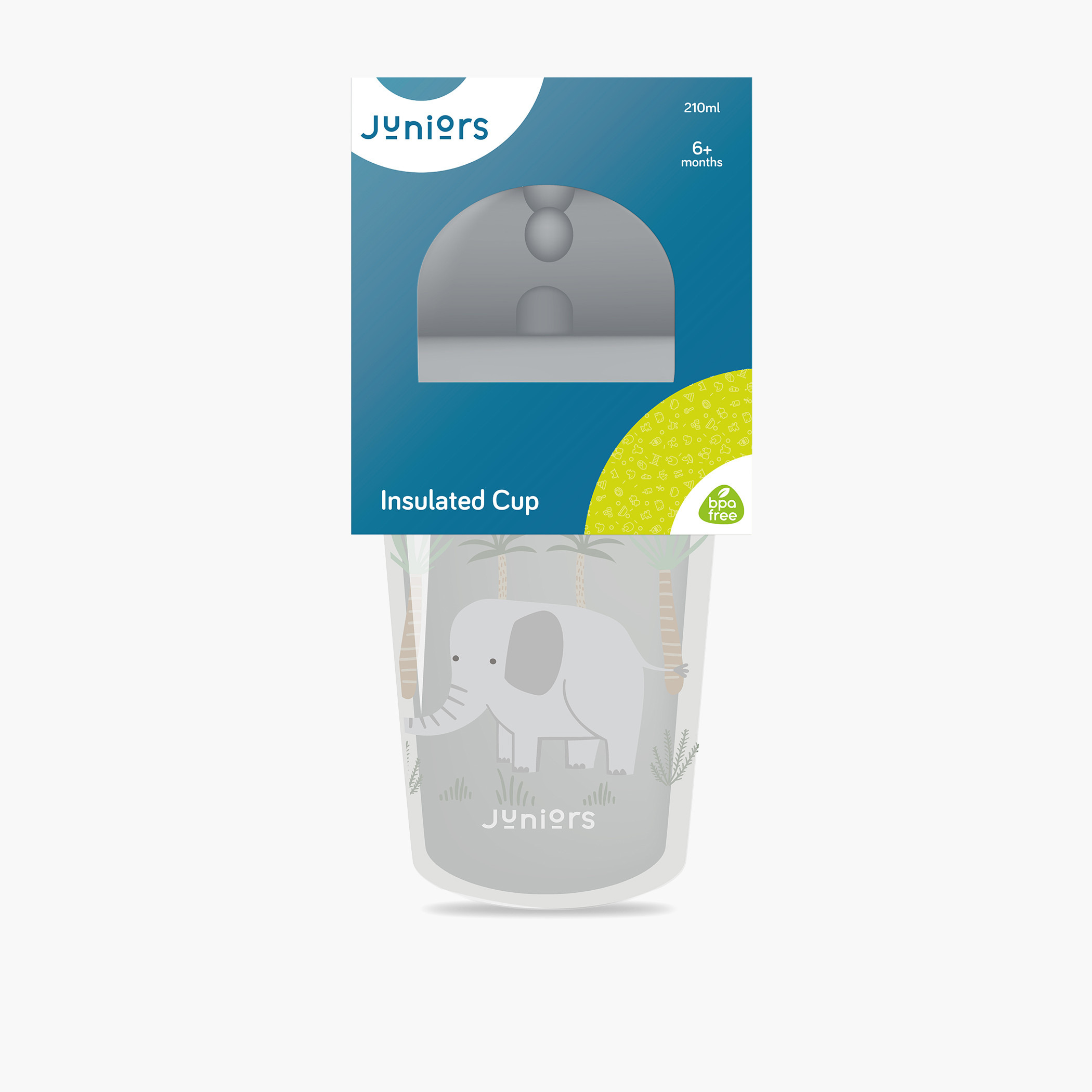 Juniors Insulated Straw Cup - 210 ml-baby-feeding-mealtimeessentials-image-1