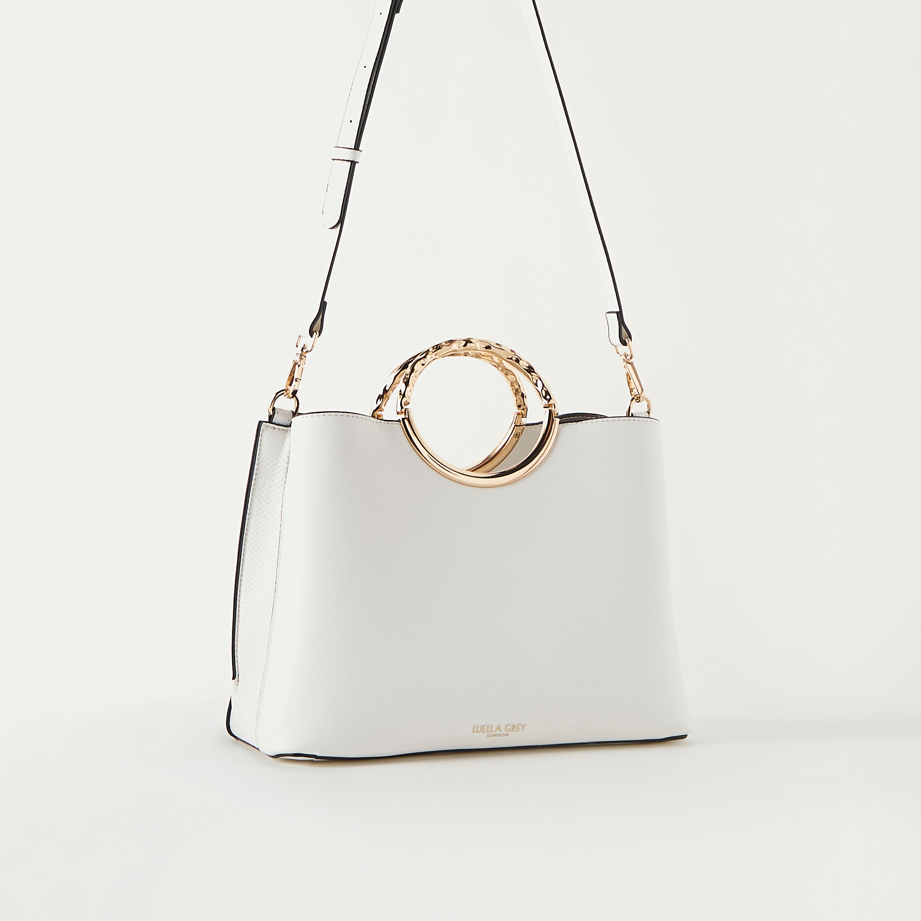 LUELLA GREY Solid Tote Bag with Detachable Strap and Zip Closure-women-bagsandwallets-handbags-image-3