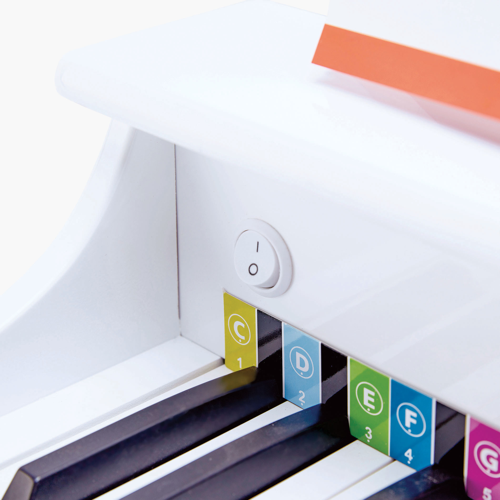 Hape deluxe deals white grand piano