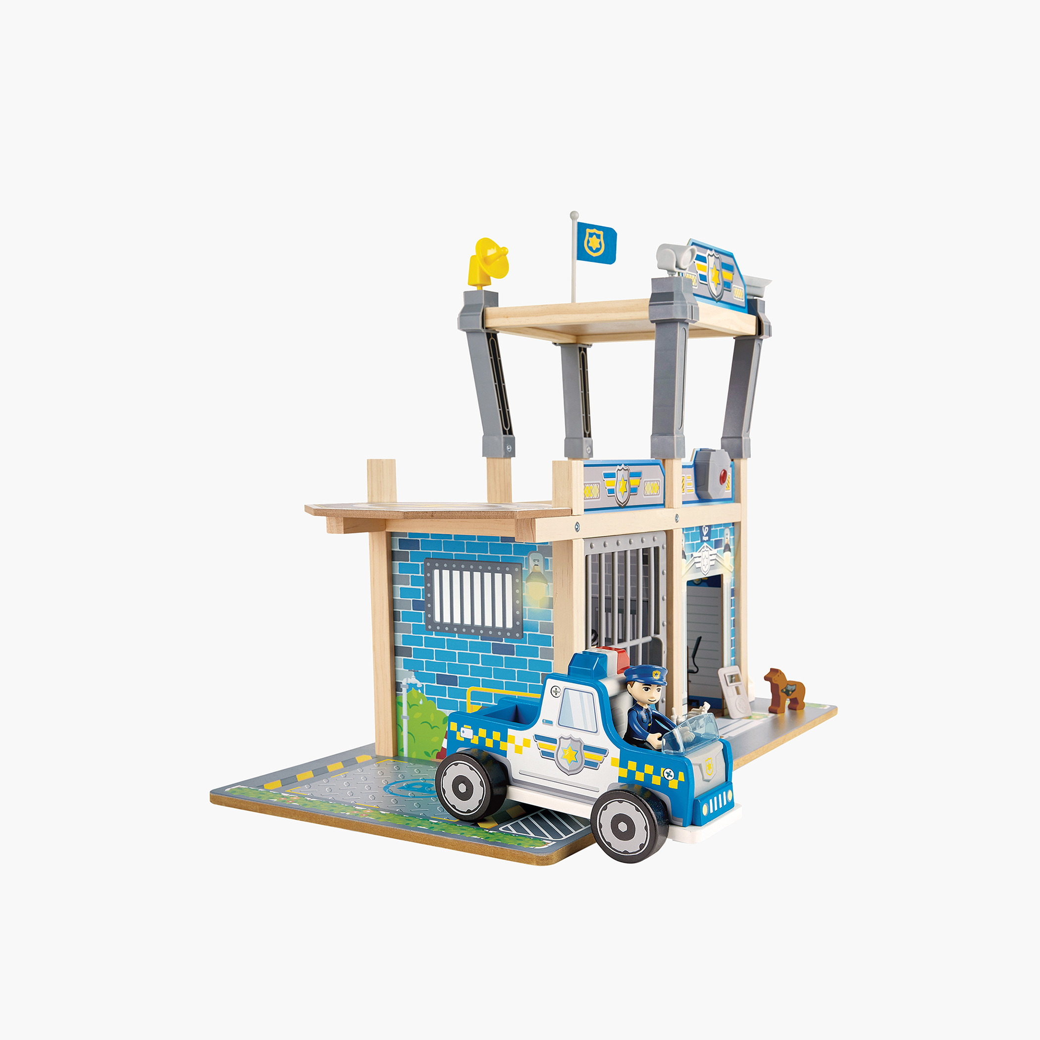 Shop Hape Metro Police Department Playset Online Centrepoint Bahrain