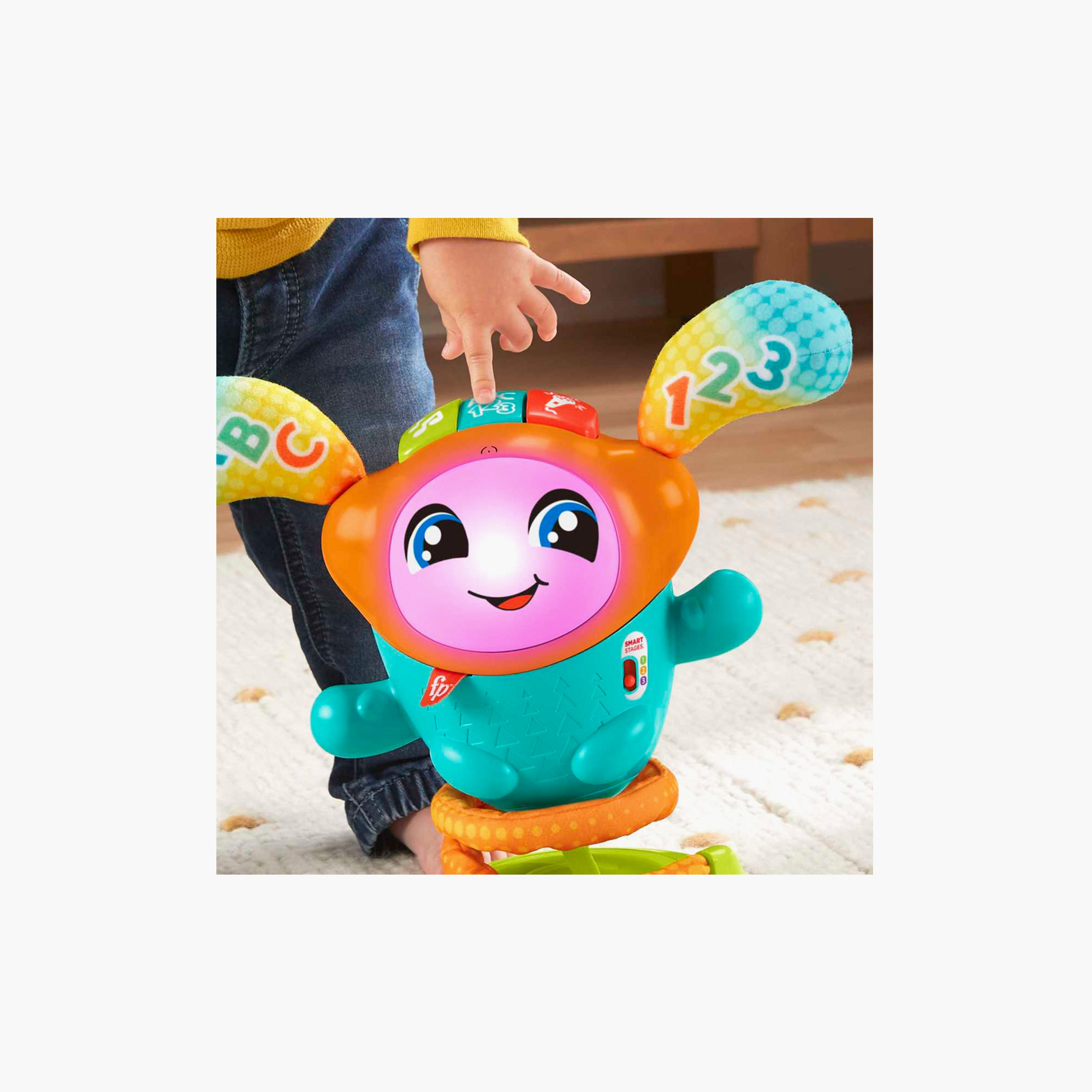 لعبة دي جي باونسين بيتس من فيشر برايس-toys-babyandtoddlertoys-lightsandmusicaltoys-image-3