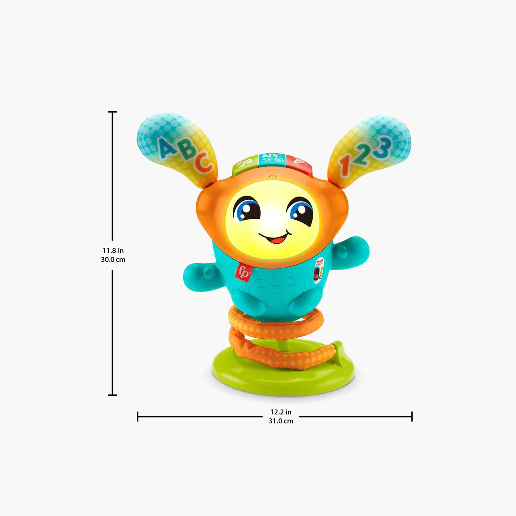 لعبة دي جي باونسين بيتس من فيشر برايس-toys-babyandtoddlertoys-lightsandmusicaltoys-image-4