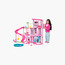 Barbie Dreamhouse , Pool Party Doll House with 75+ Pieces and 3-Story Slide and Puppy Play Areas-toys-dollsandplaysets-dollhouses-image-1