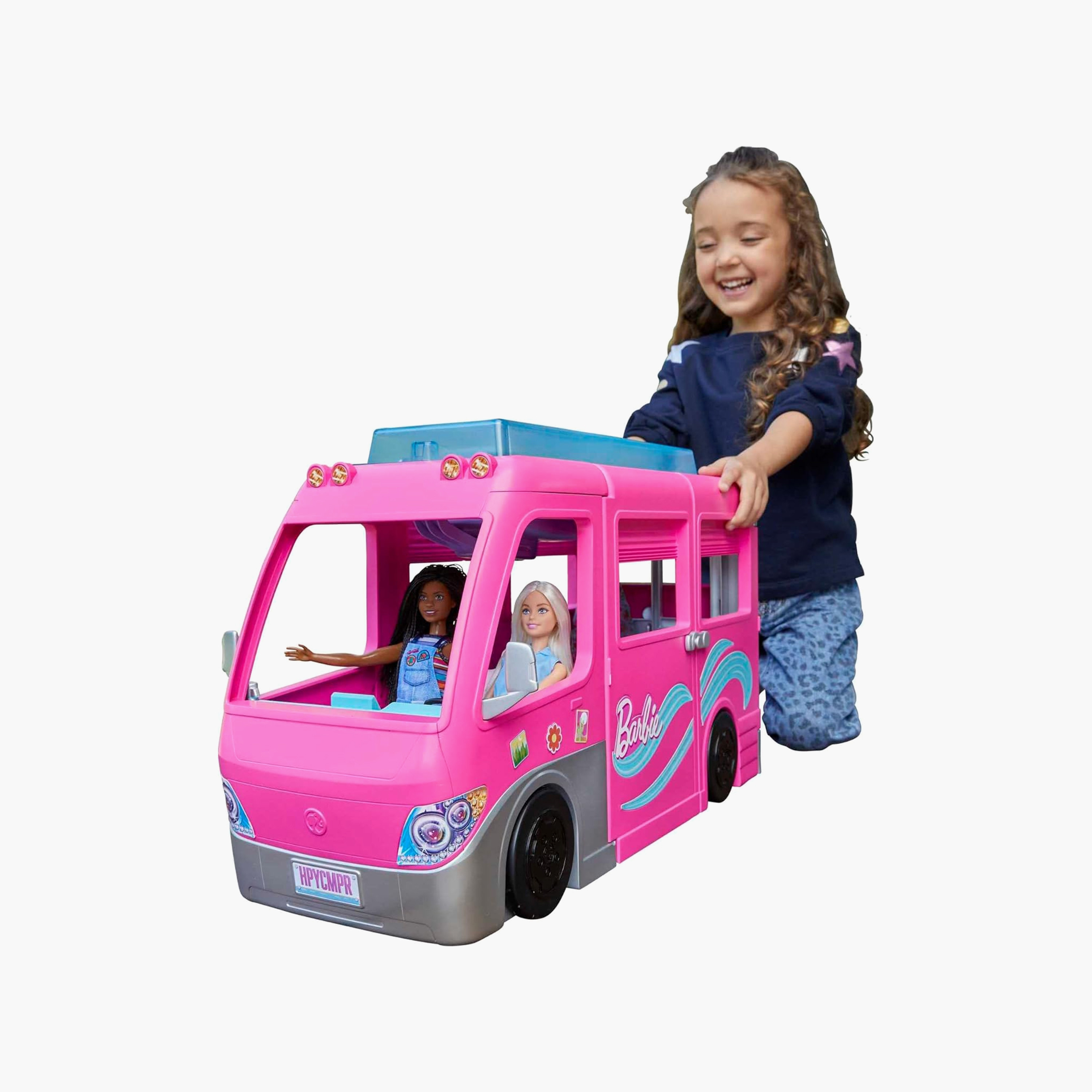 Barbie Doll with Camper and Accessories-toys-dollsandplaysets-dolls-image-1