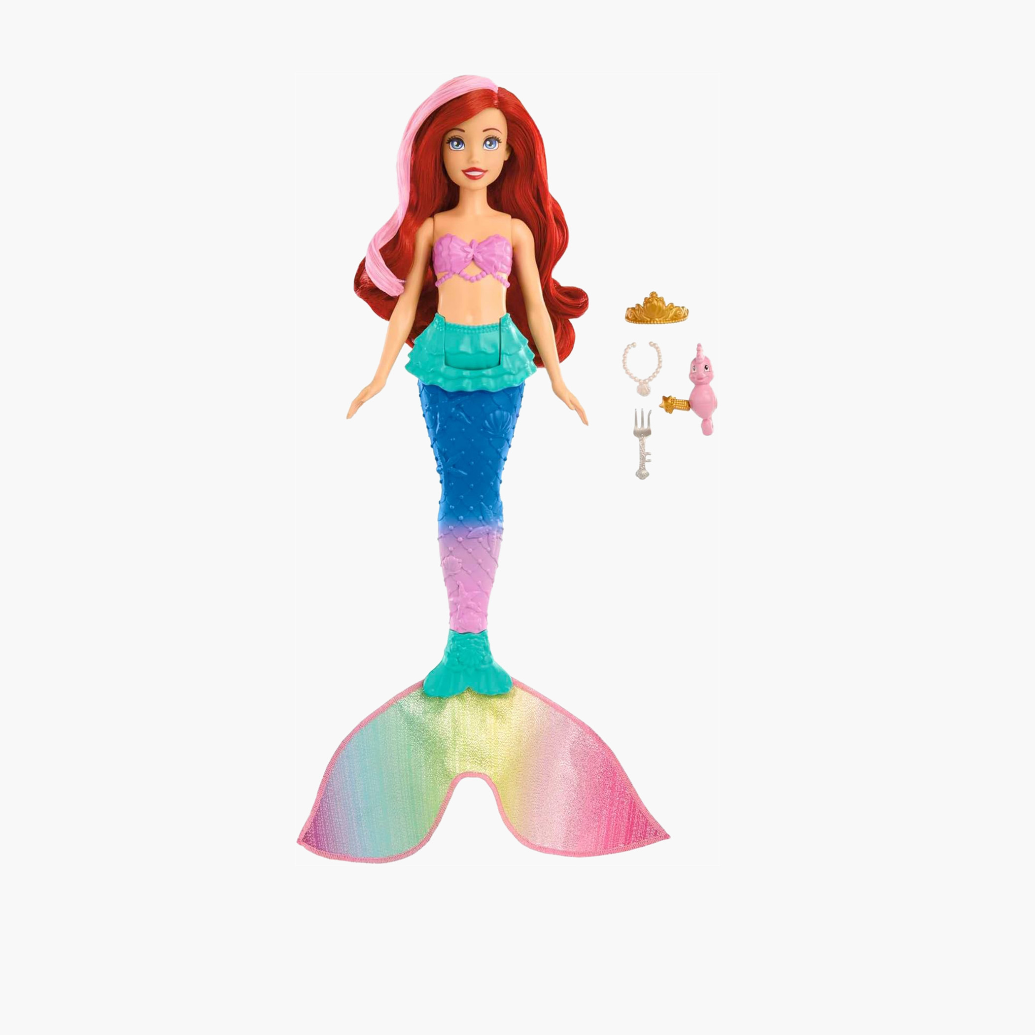 دمية برينسيس آرييل سويم آند سبلاش من ديزني-toys-dollsandplaysets-dollplaysets-image-1