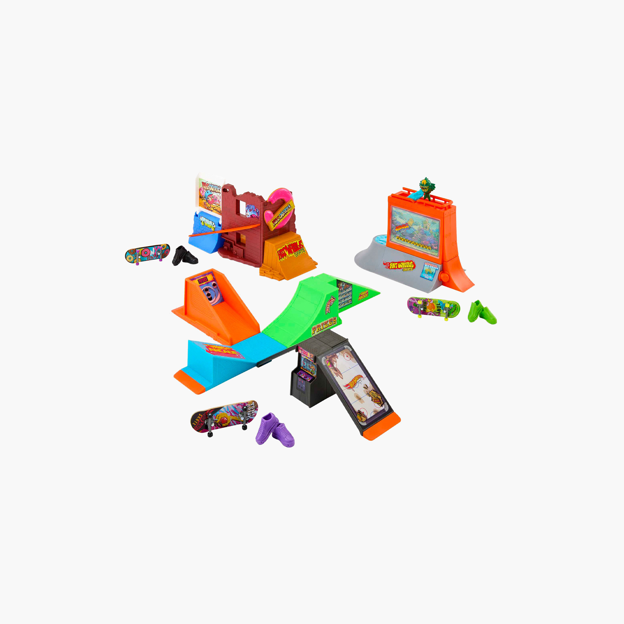 Hot Wheels Assorted Skate Drop In Skate Playset-toys-playvehicles-vehicleplaysets-image-1