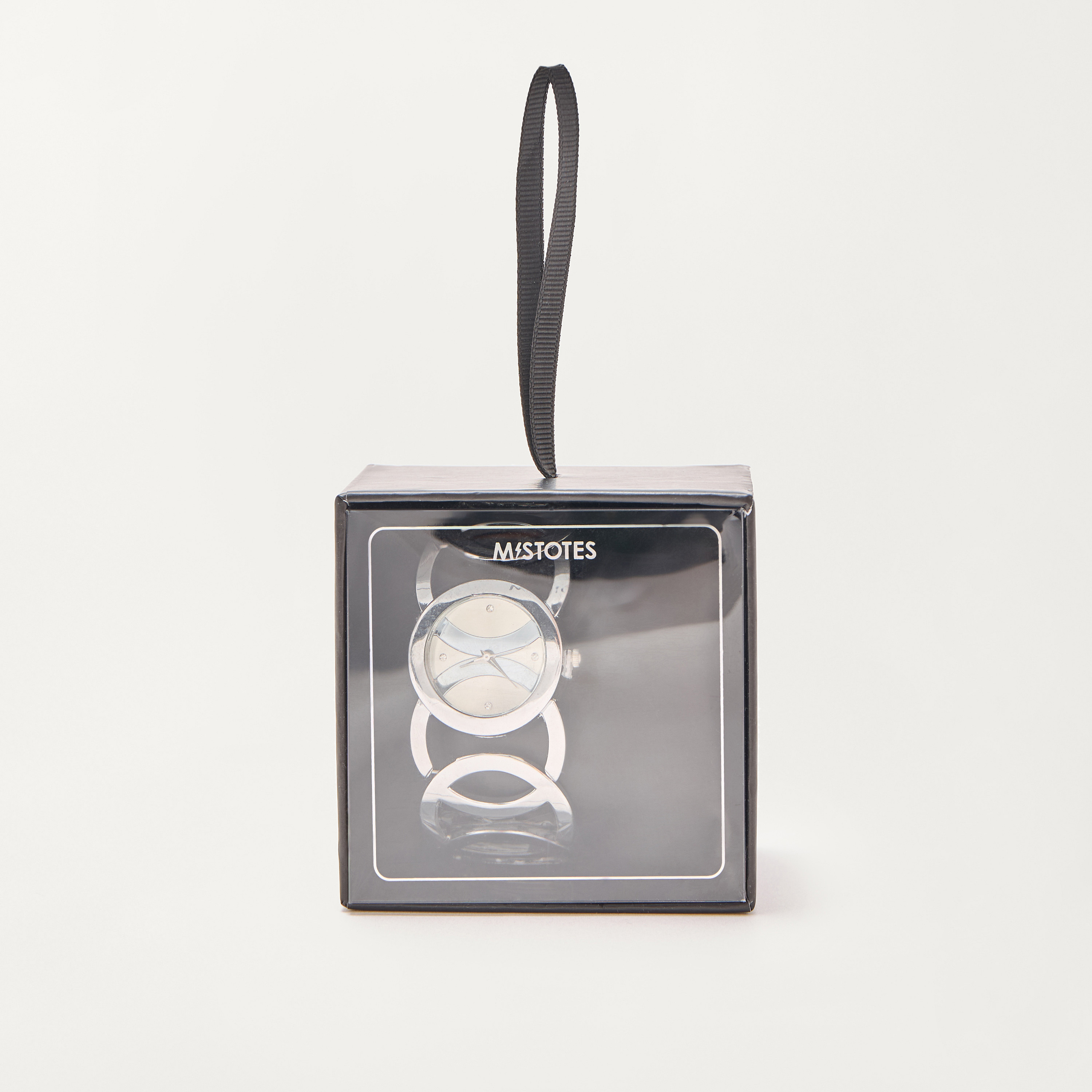 Mistotes Snake Textured Metallic Wristwatch-women-watchesandjewellery-watches-image-5