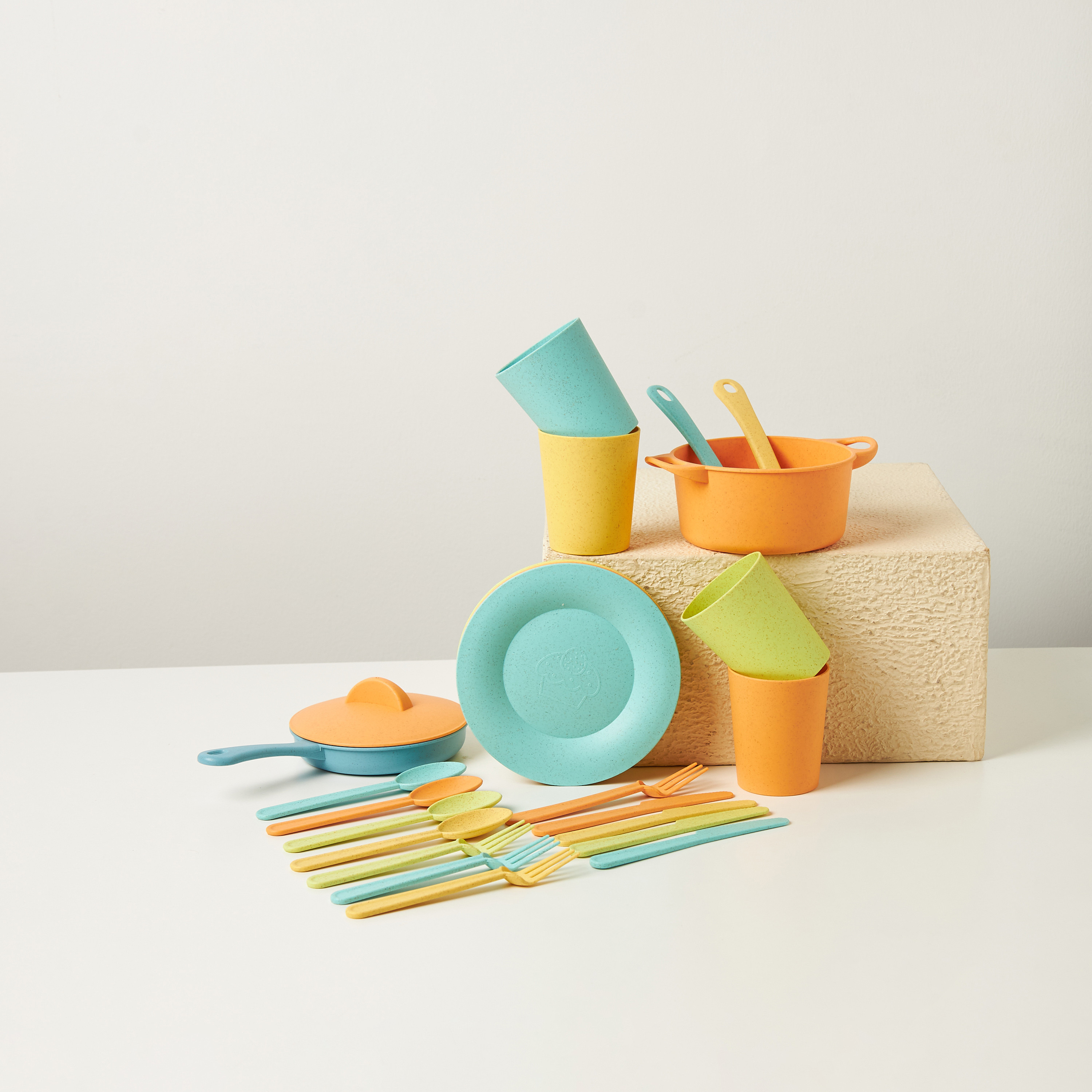 مجموعة ألعاب أدوات المائدة - 25 قطعة من جونيورز-toys-roleplay-kitchensets-image-8