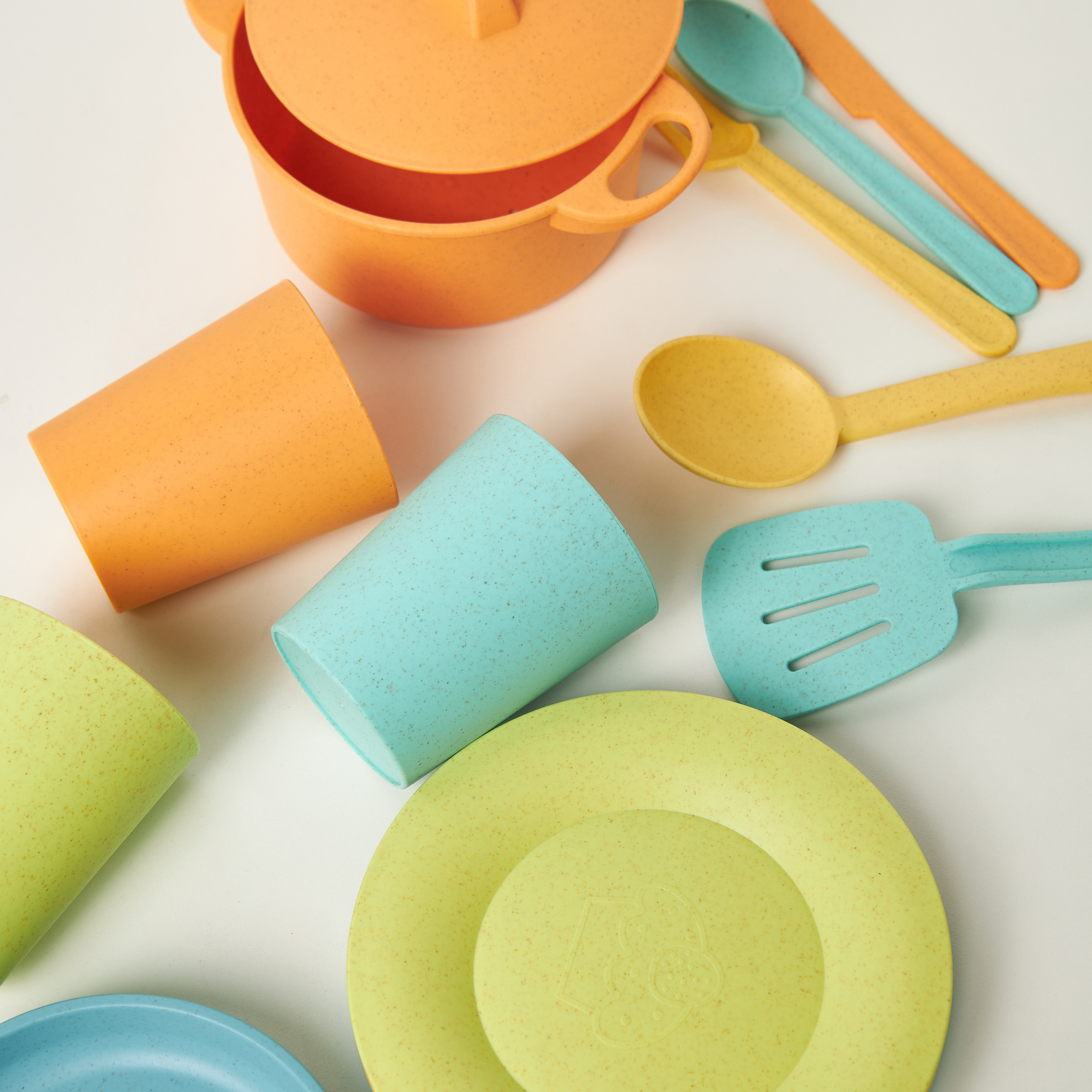 مجموعة ألعاب أدوات المائدة - 25 قطعة من جونيورز-toys-roleplay-kitchensets-image-2