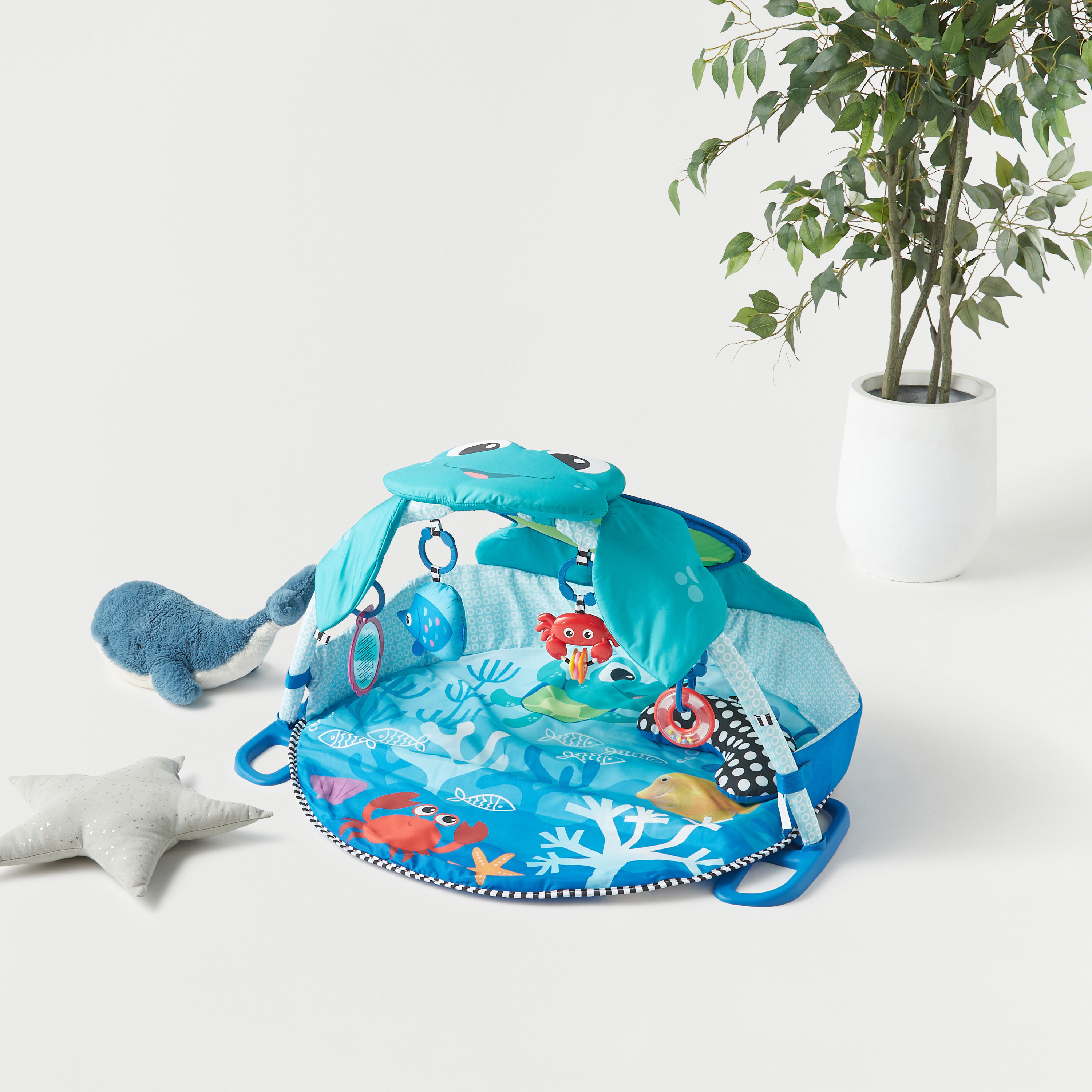 Baby Einstein Neptune Under the Sea Lights and Sounds Activity Gym-baby-infantactivity-playgyms-image-1