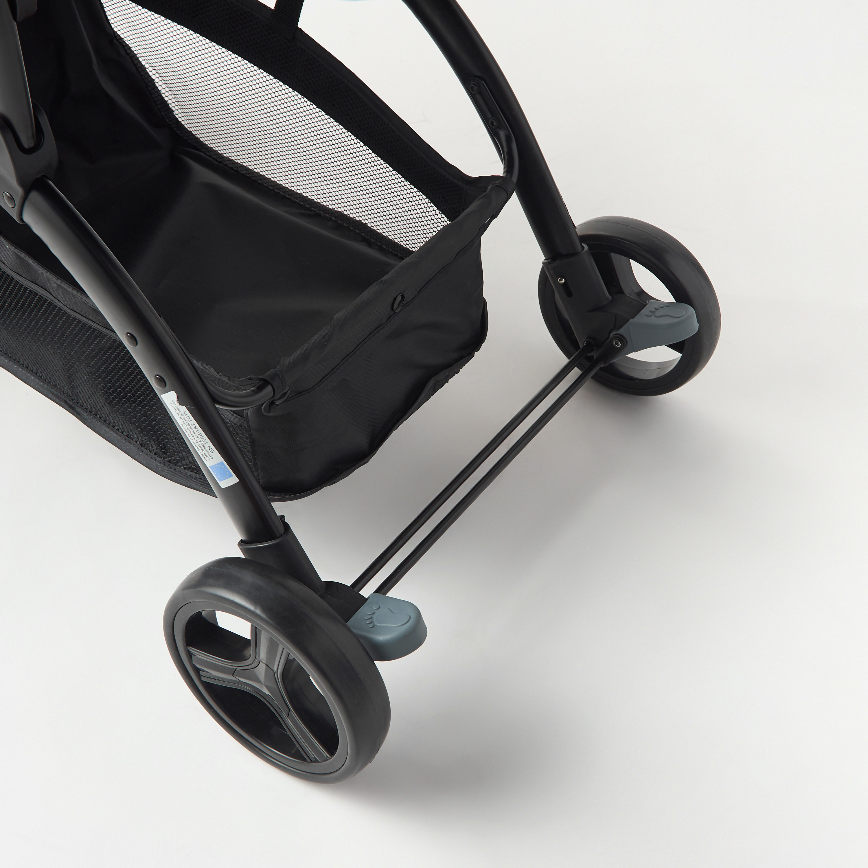 Juniors Bailey Deluxe Stroller with Push Button Folding System, Metal Frame and Wheel Lock-baby-gear-strollersandprams-strollers-image-10