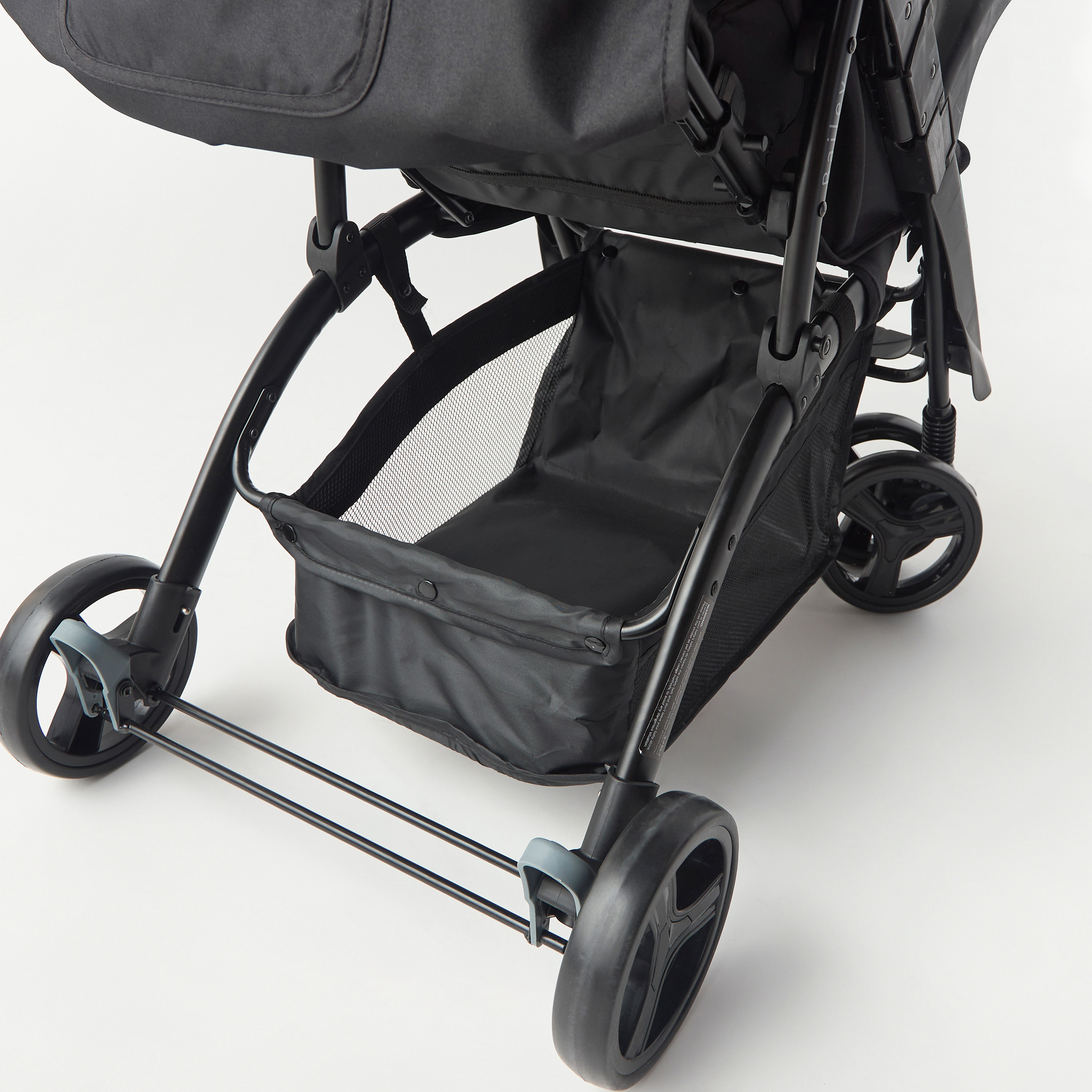 Juniors Bailey Deluxe Stroller with Push Button Folding System, Metal Frame and Wheel Lock-baby-gear-strollersandprams-strollers-image-11