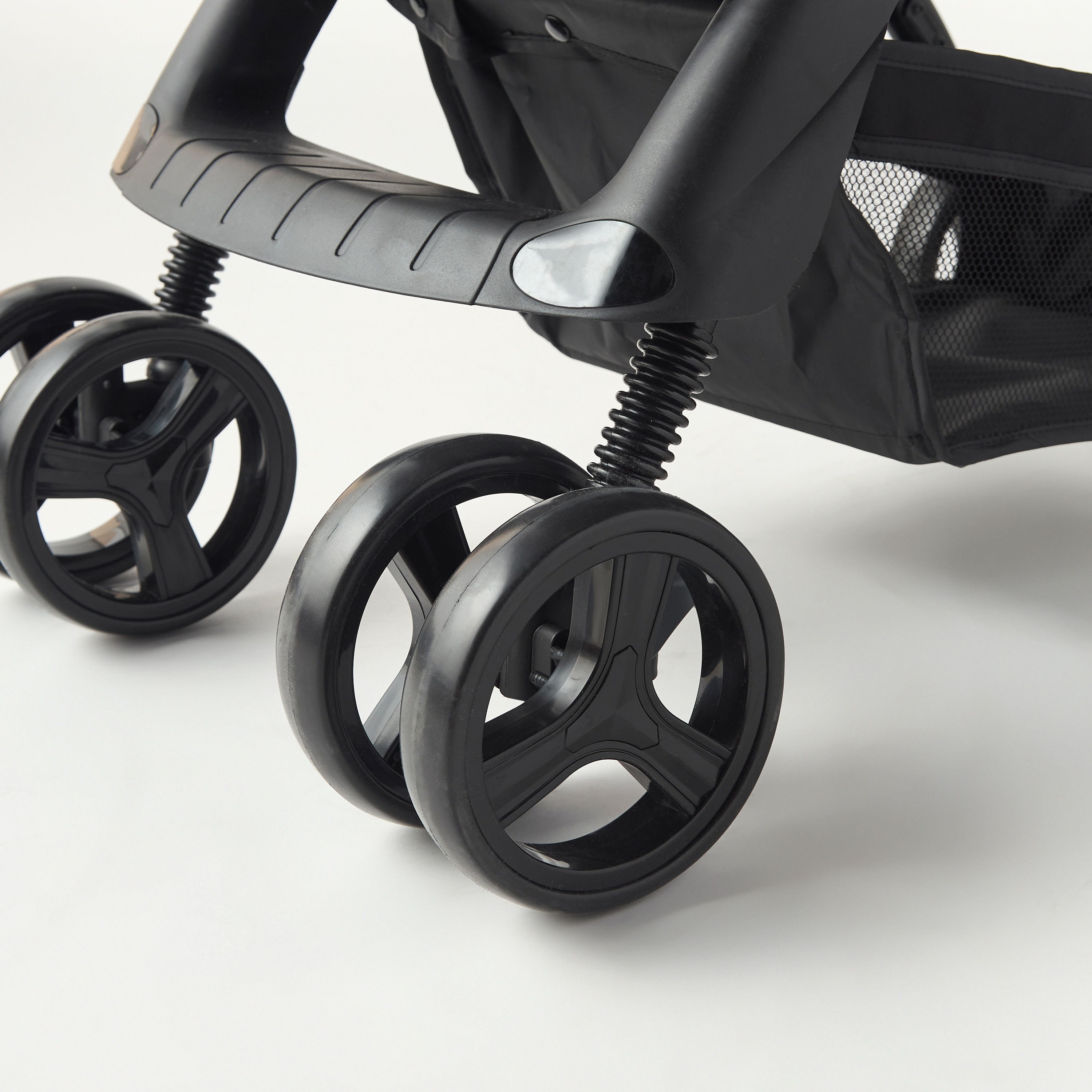 Juniors Bailey Deluxe Stroller with Push Button Folding System, Metal Frame and Wheel Lock-baby-gear-strollersandprams-strollers-image-12