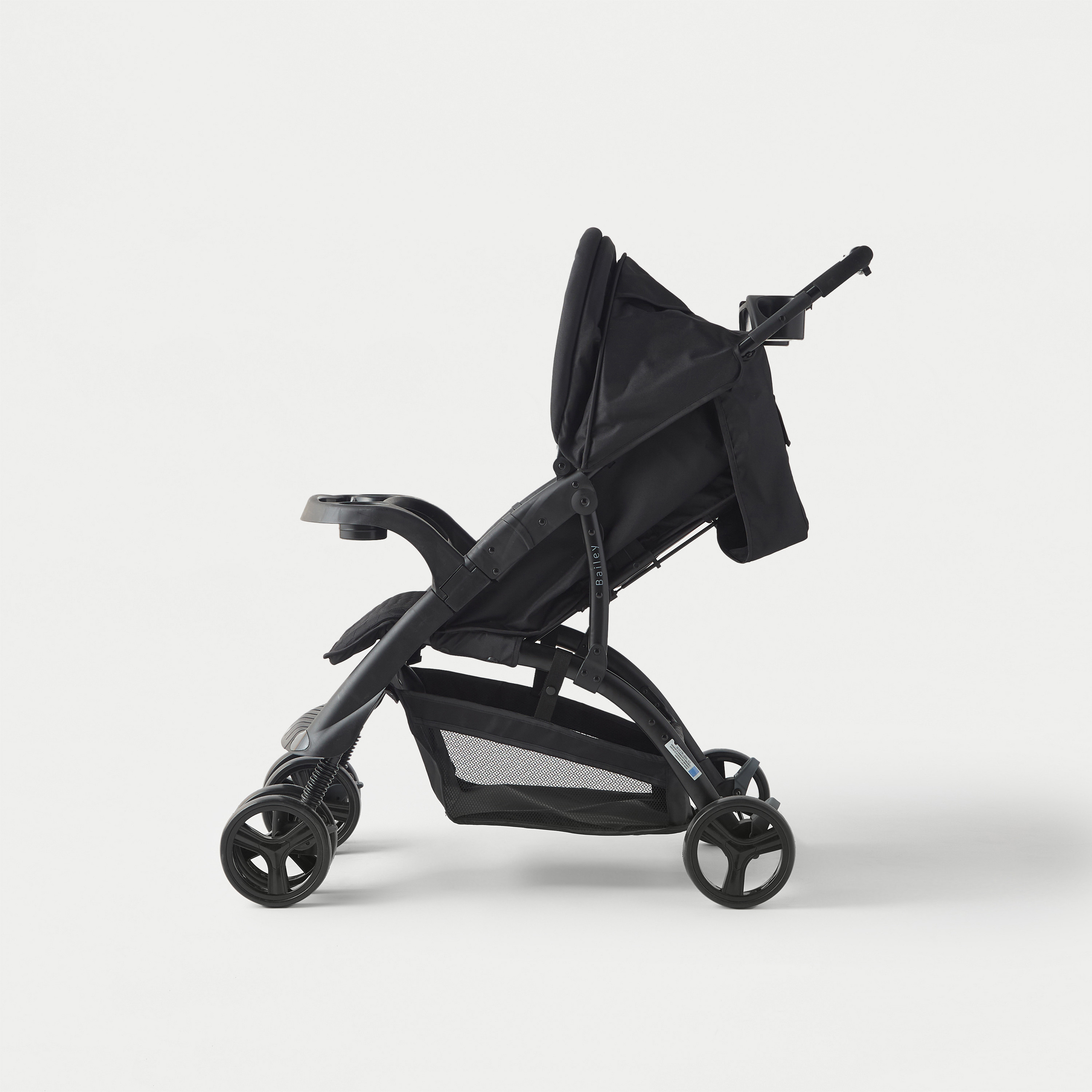 Juniors Bailey Deluxe Stroller with Push Button Folding System, Metal Frame and Wheel Lock-baby-gear-strollersandprams-strollers-image-15