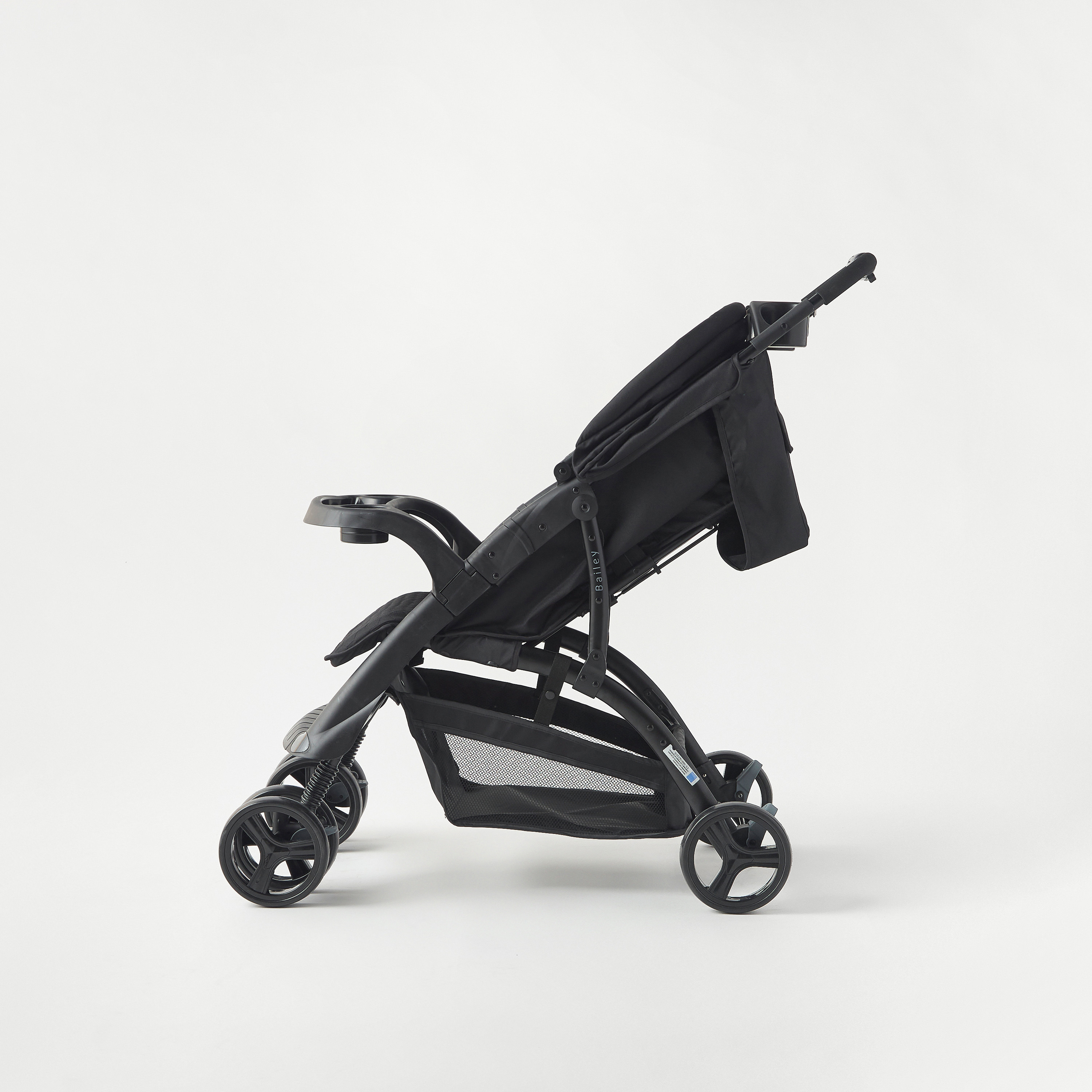 Juniors Bailey Deluxe Stroller with Push Button Folding System, Metal Frame and Wheel Lock-baby-gear-strollersandprams-strollers-image-16