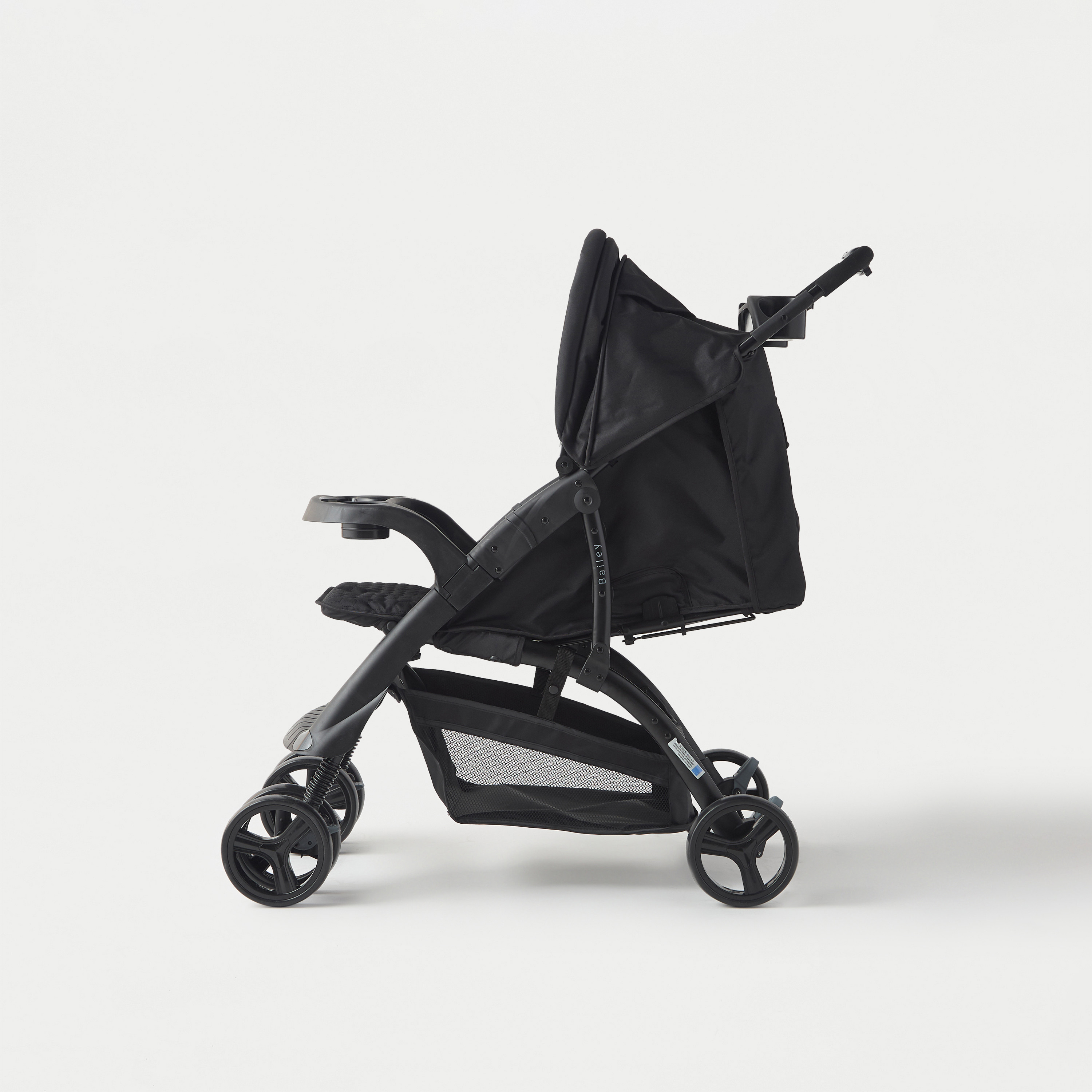 Juniors Bailey Deluxe Stroller with Push Button Folding System, Metal Frame and Wheel Lock-baby-gear-strollersandprams-strollers-image-18