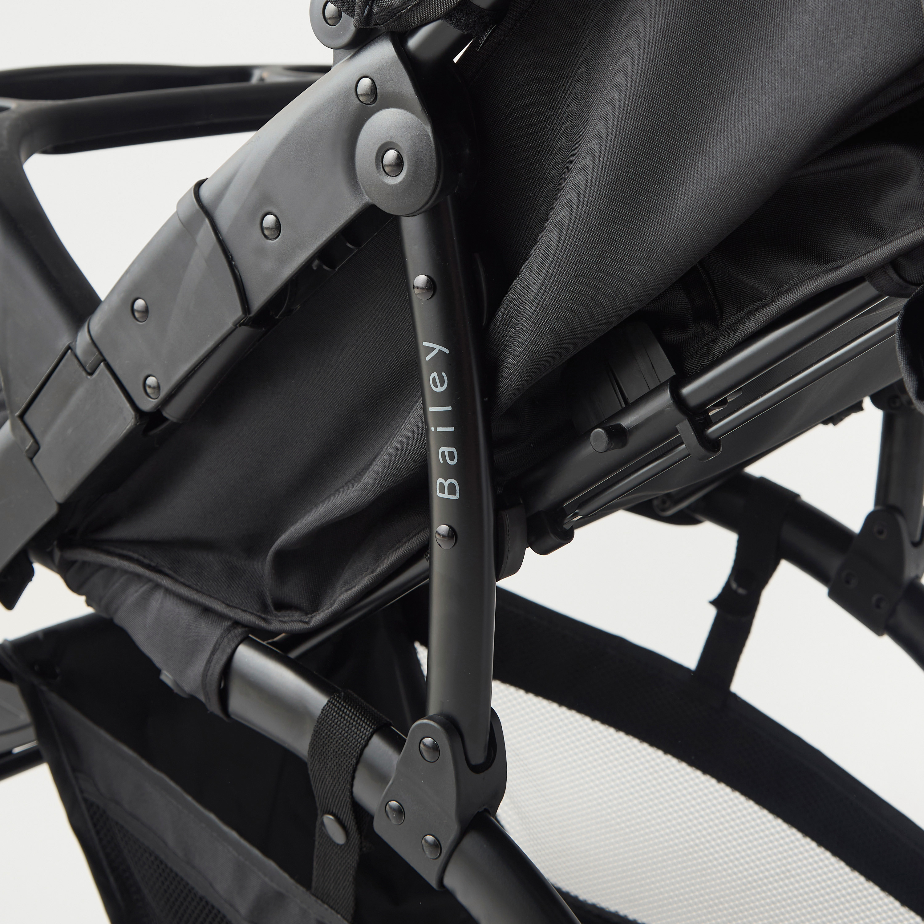 Juniors Bailey Deluxe Stroller with Push Button Folding System, Metal Frame and Wheel Lock-baby-gear-strollersandprams-strollers-image-9