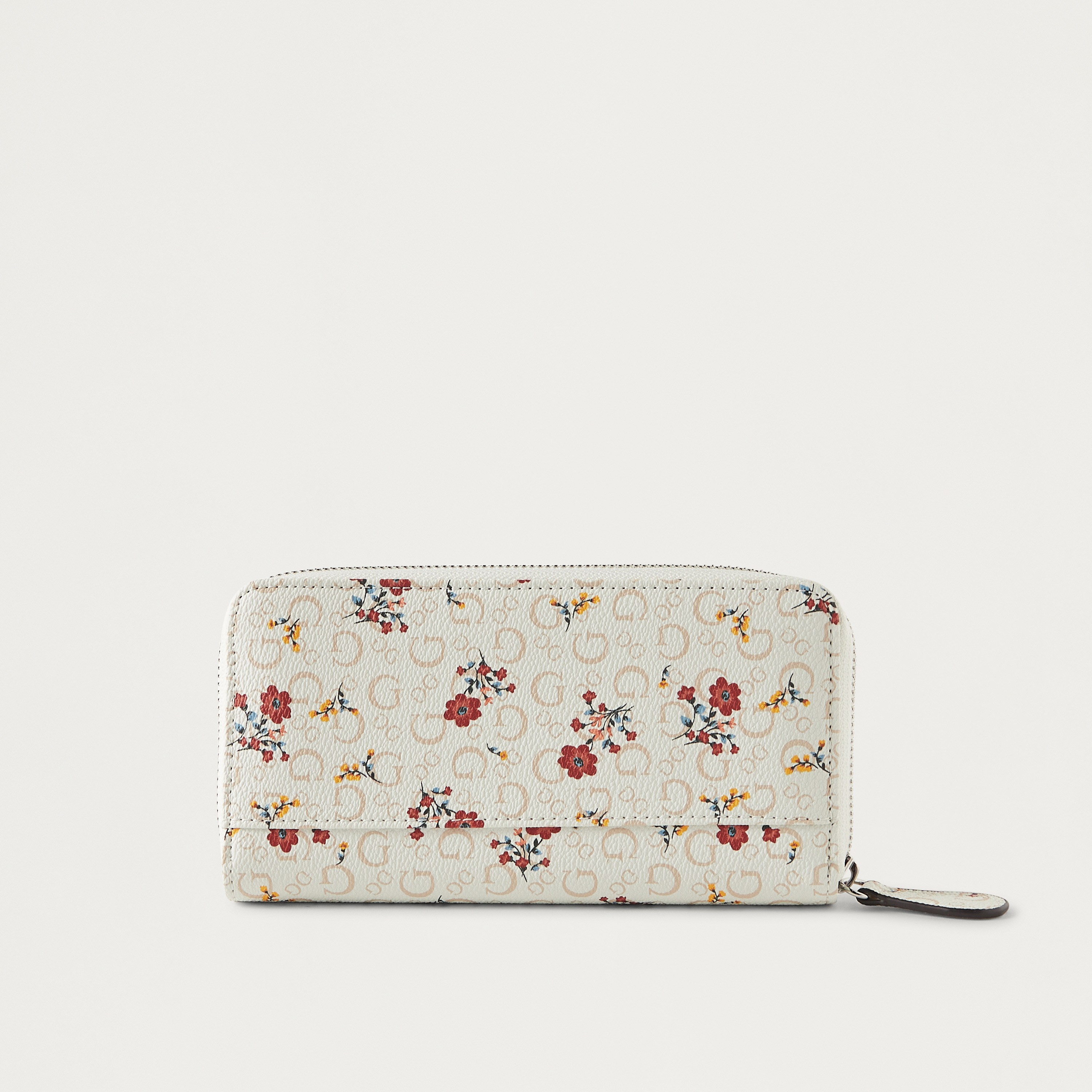 Guess floral wallet best sale