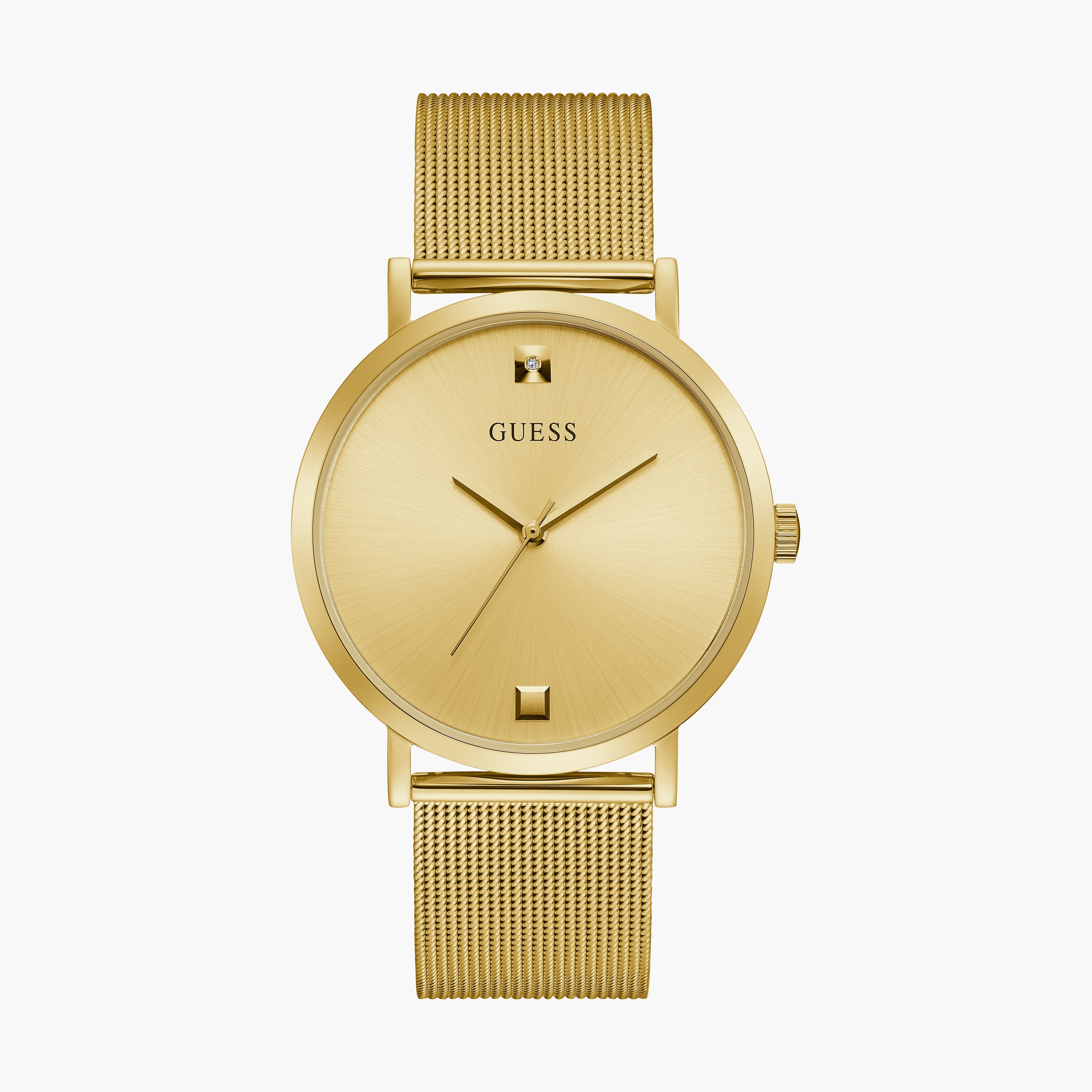 ساعة ذات انالوج من جيس بسوار من سيليكون باللون الأسود للرجال | GW0503G3-men-watchesandjewellery-watches-image-1